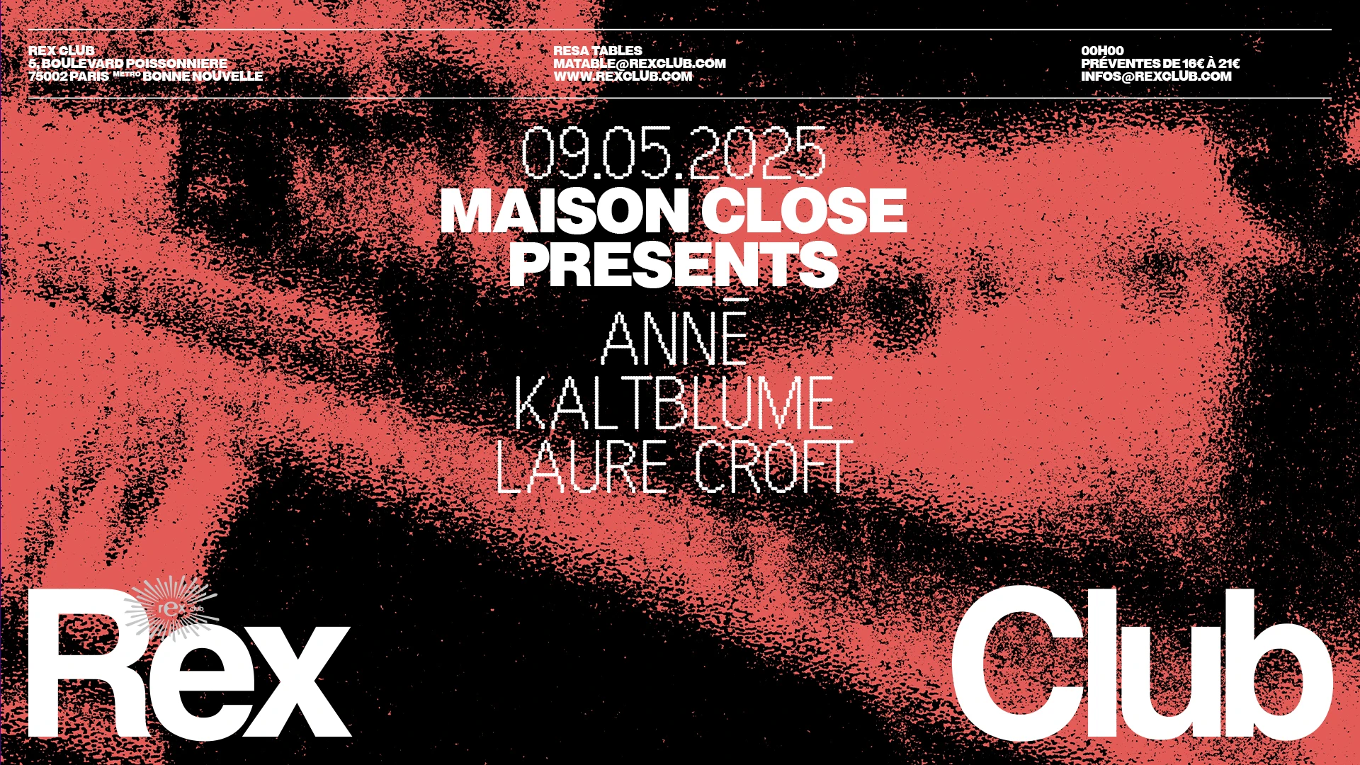 Maison Close Presents: Anne, Kaltblume, Laure Croft