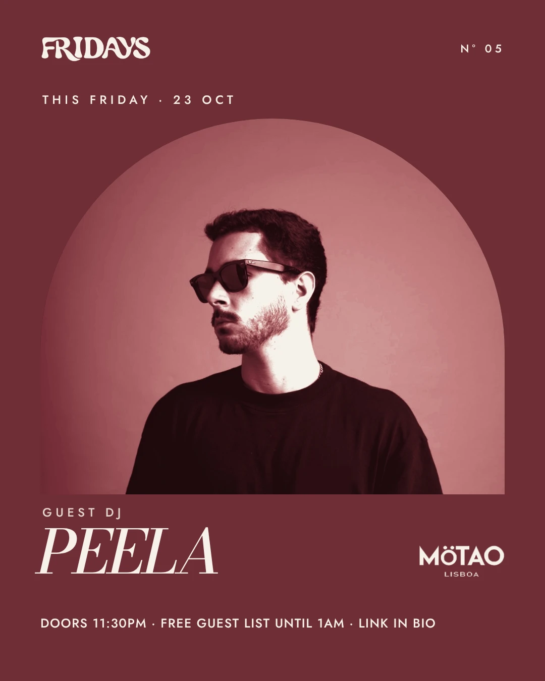 Fridays At Mötao W/ Peela