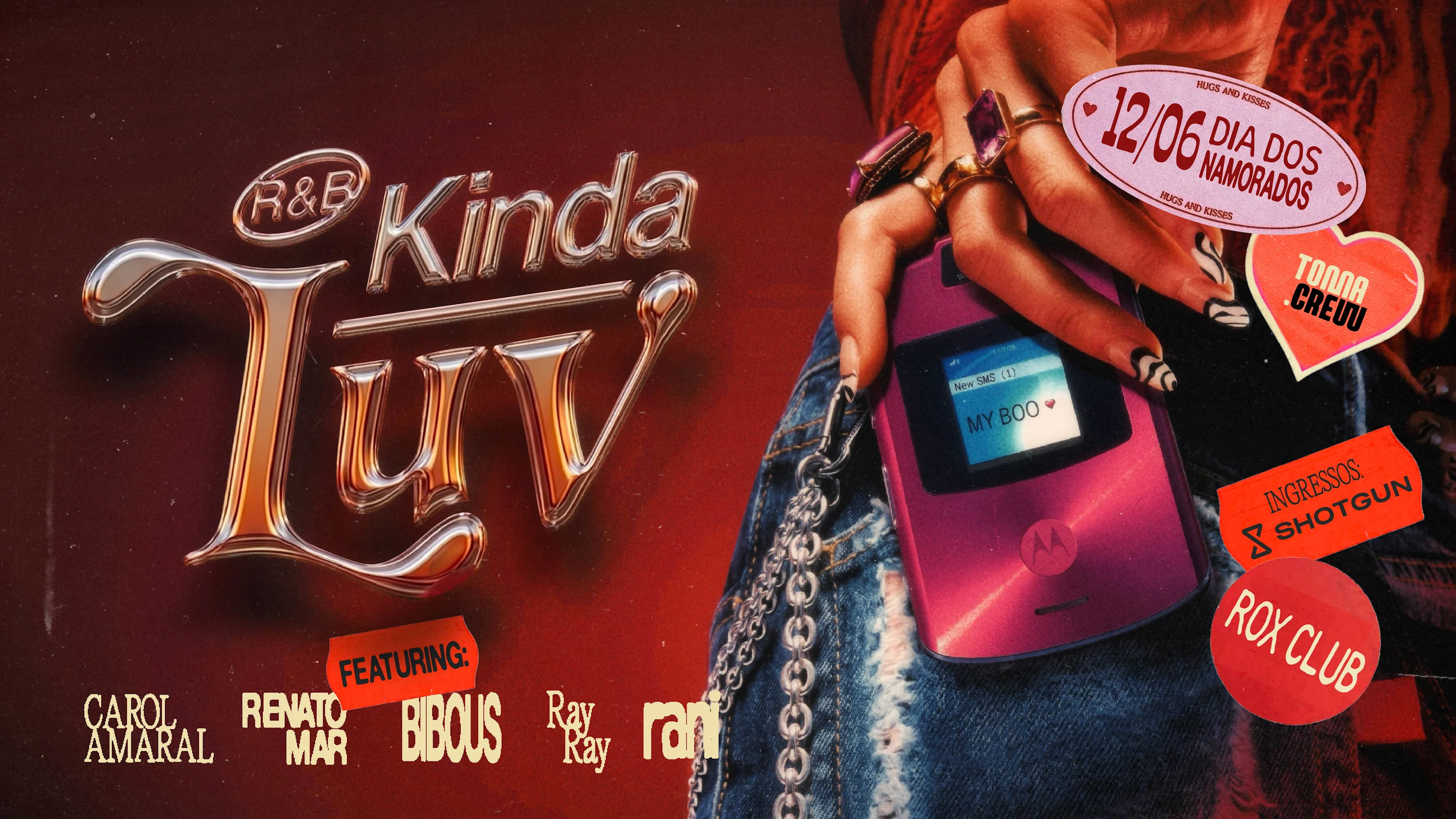 Kinda Luv: Carol Amaral, Renato Mar, Bibous, Rani & Ray Ray
