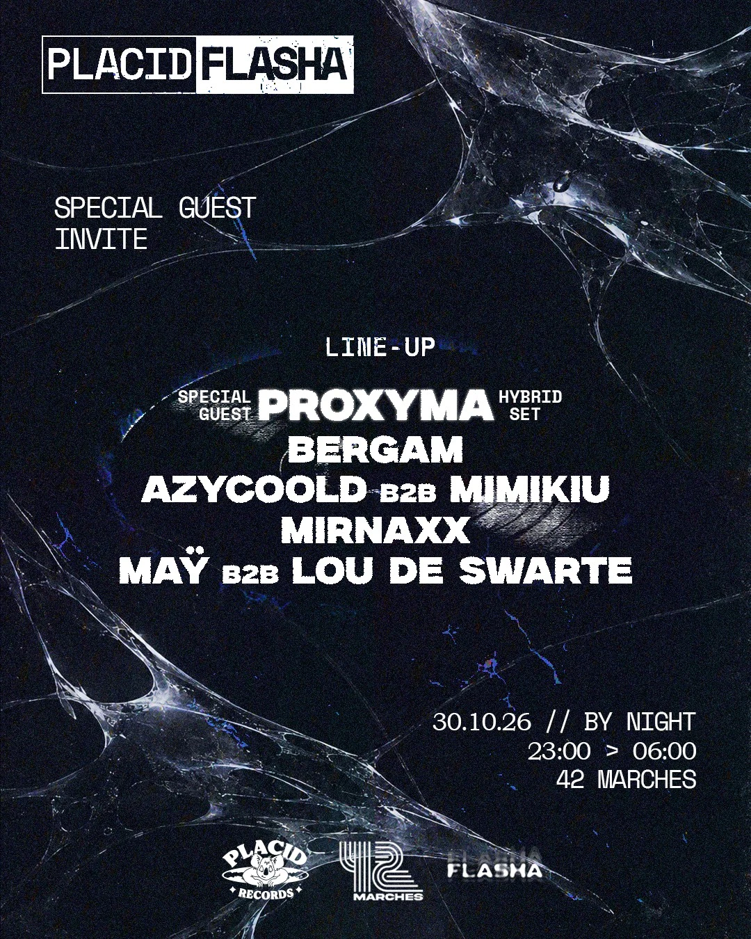 Placid Records  X Ipséité W/ Proxyma (Hybrid Set)