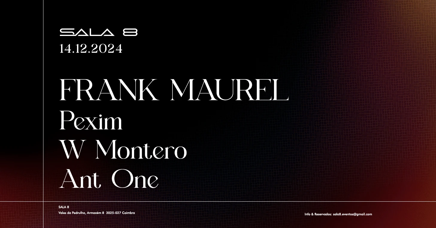 Sala 8 X Frank Maurel