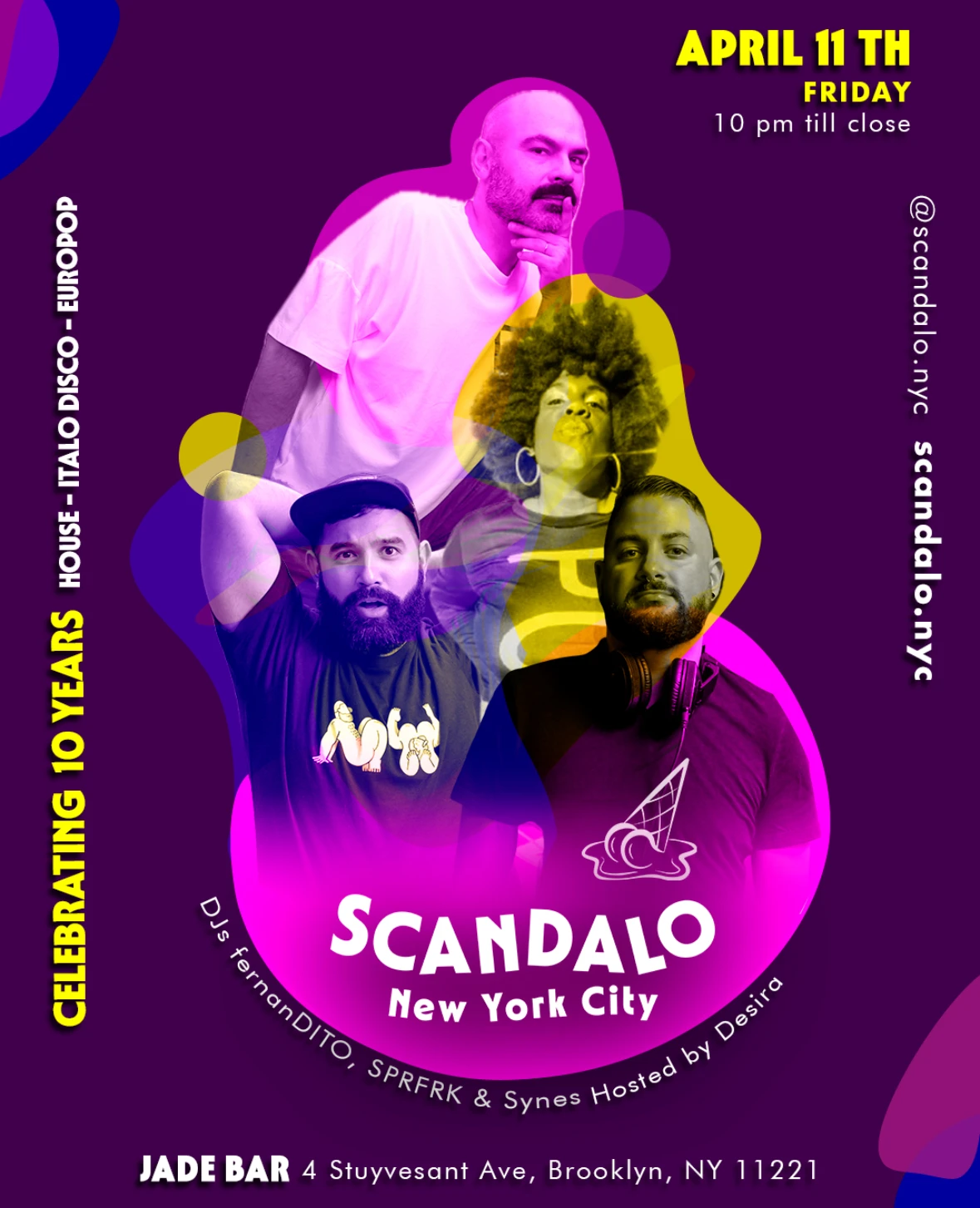 Scandalo Nyc At Jade Bar