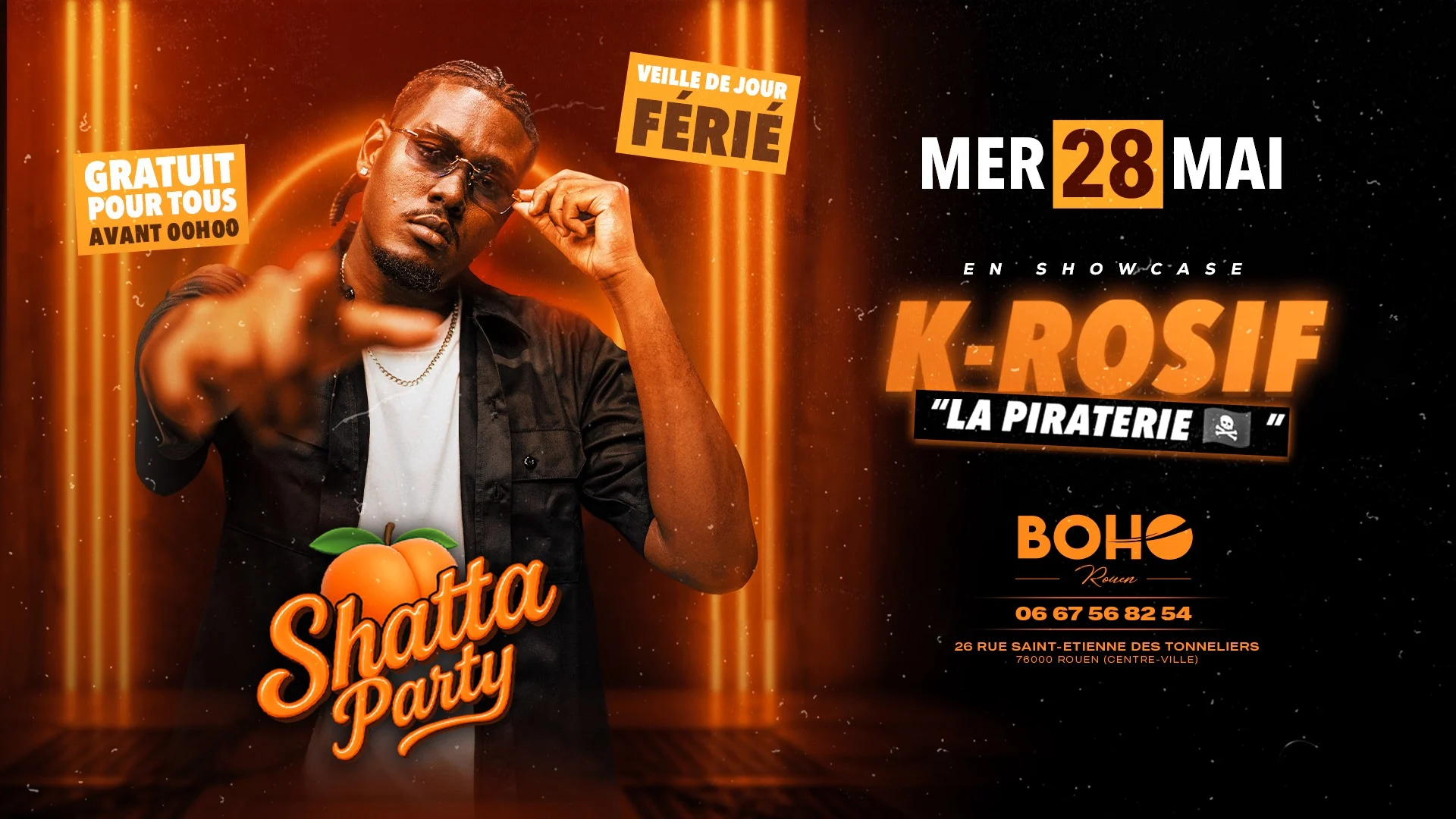 K-Rosif "La Piraterie" Shatta Party