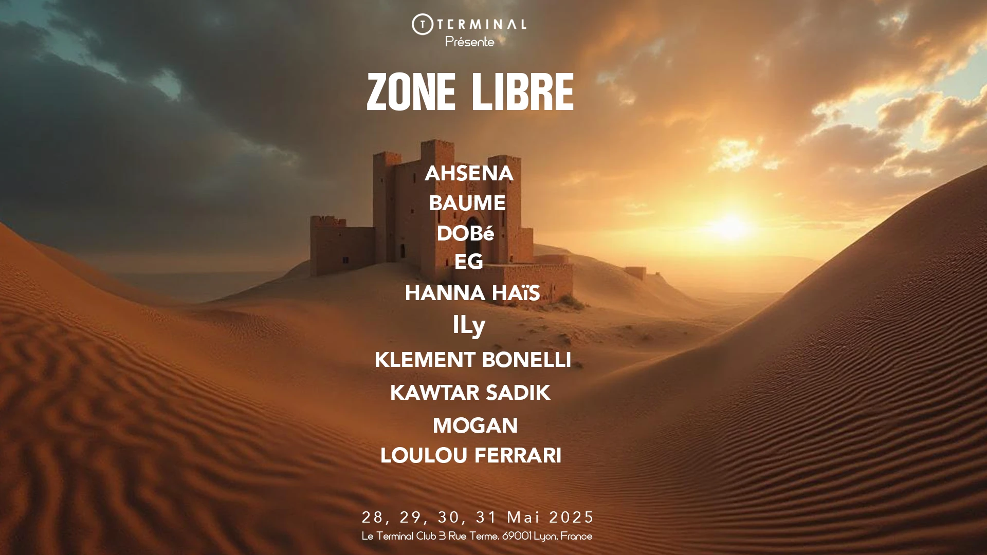 Pack Zone Libre — 4 Jours