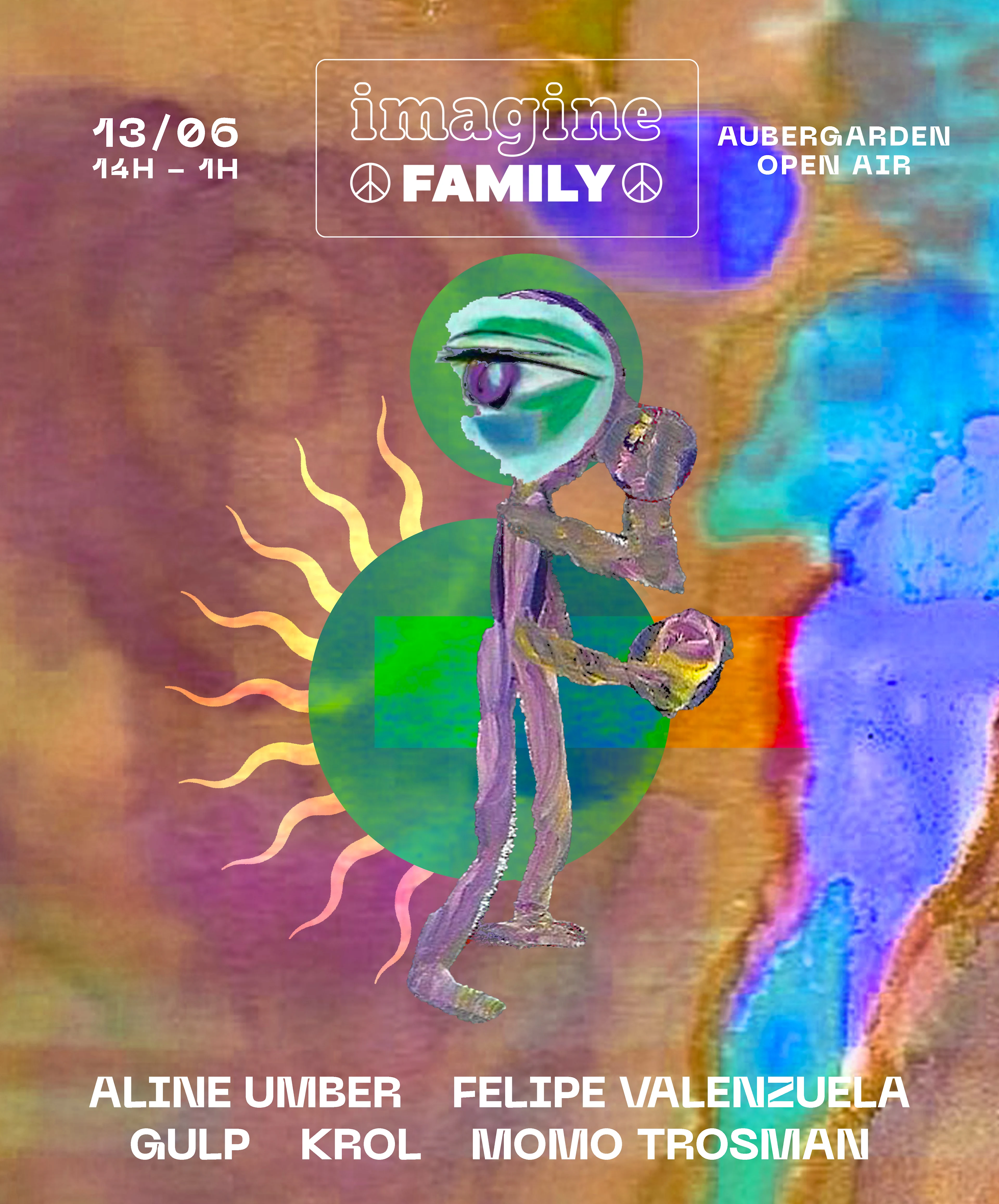Imaginefamily Open Air: Felipe Valenzuela,Momo Trosman,Gulp