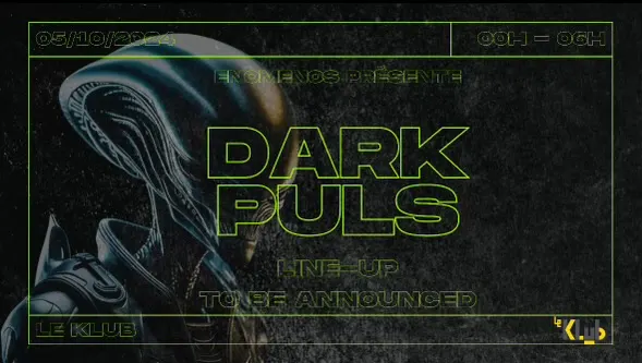 Dark Puls - Enomenos ( Billet Dispo Sur Place )