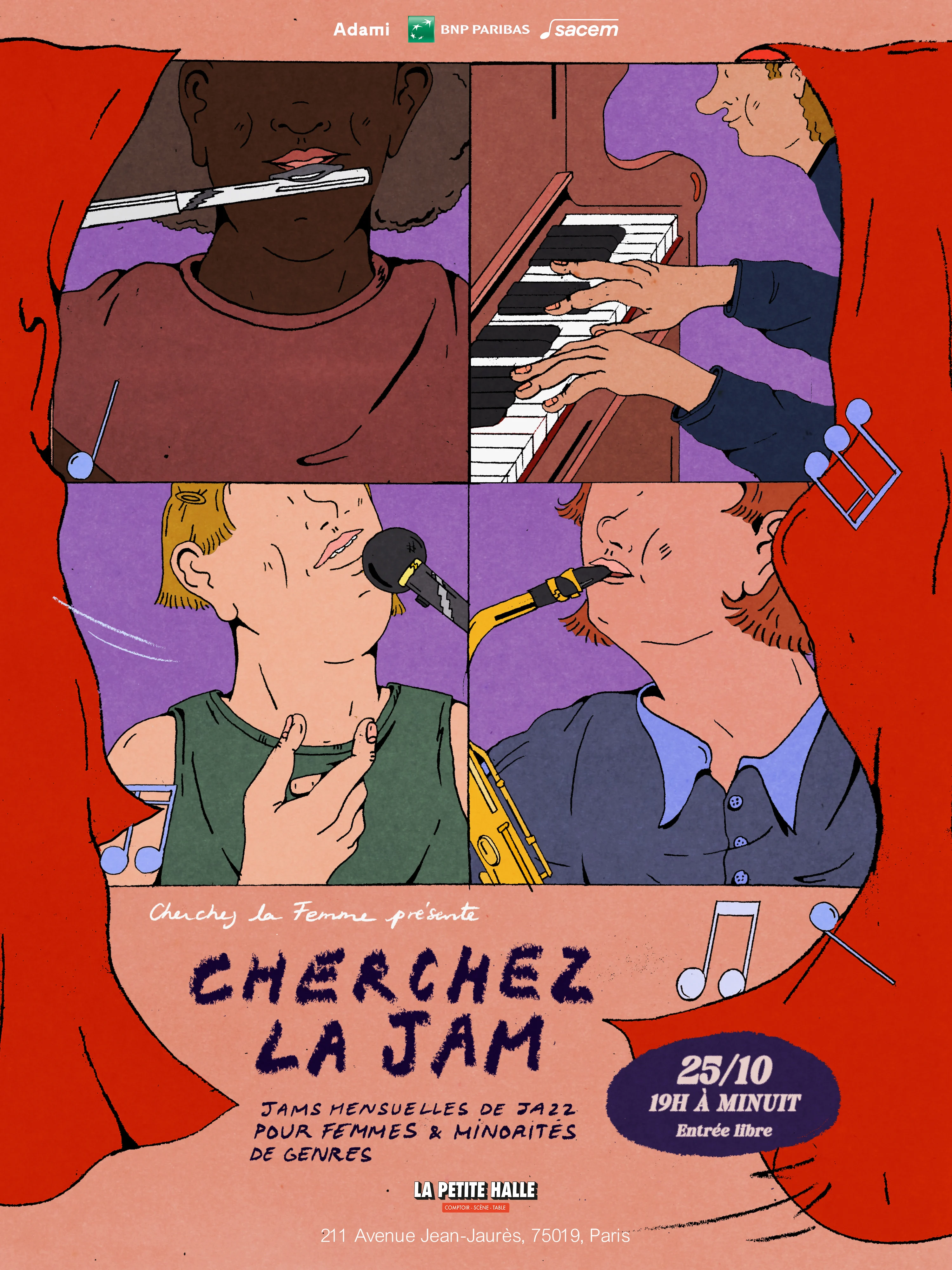 Cherchez La Jam I 25.10.26