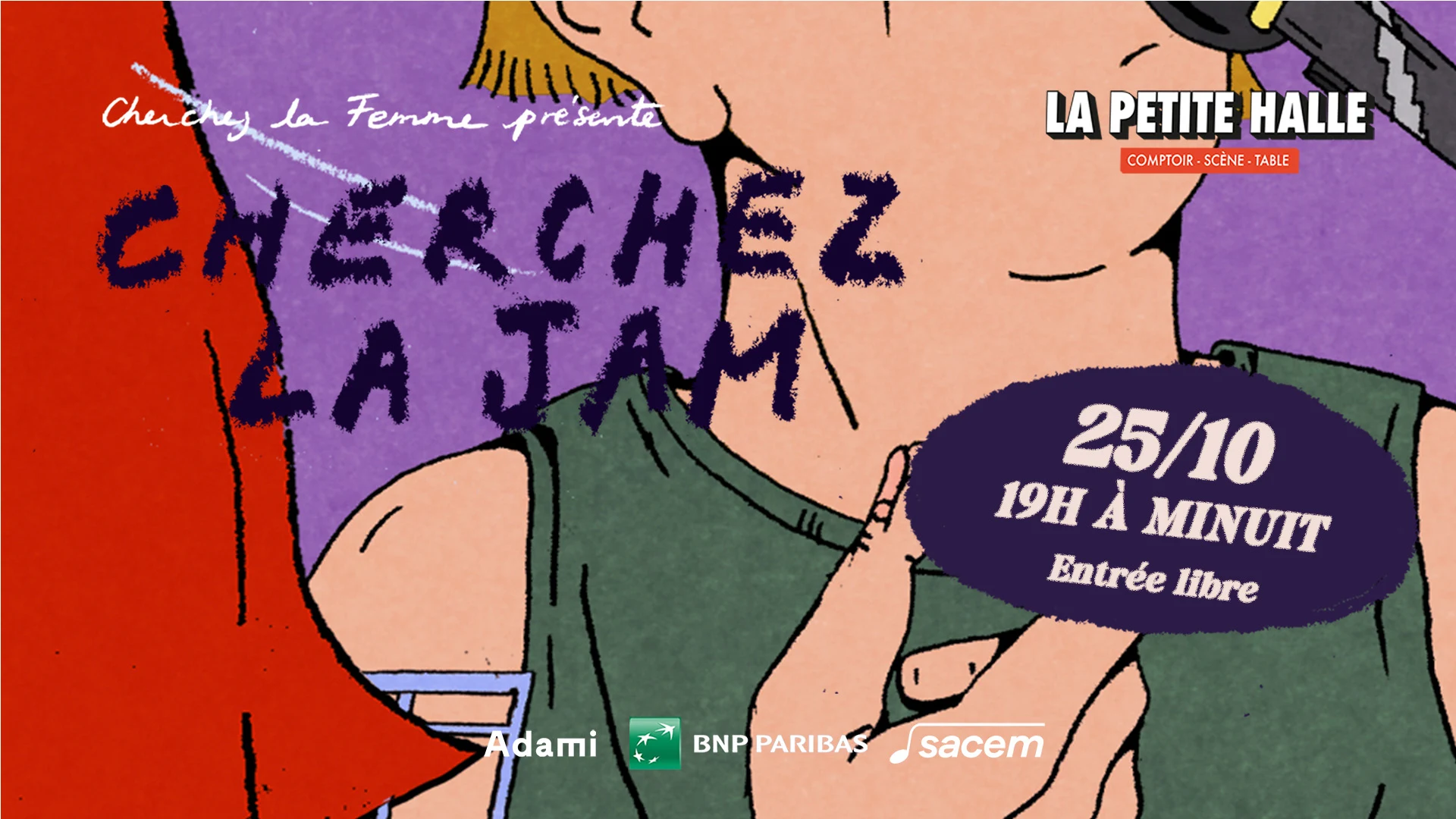 Cherchez La Jam I 25.10.26