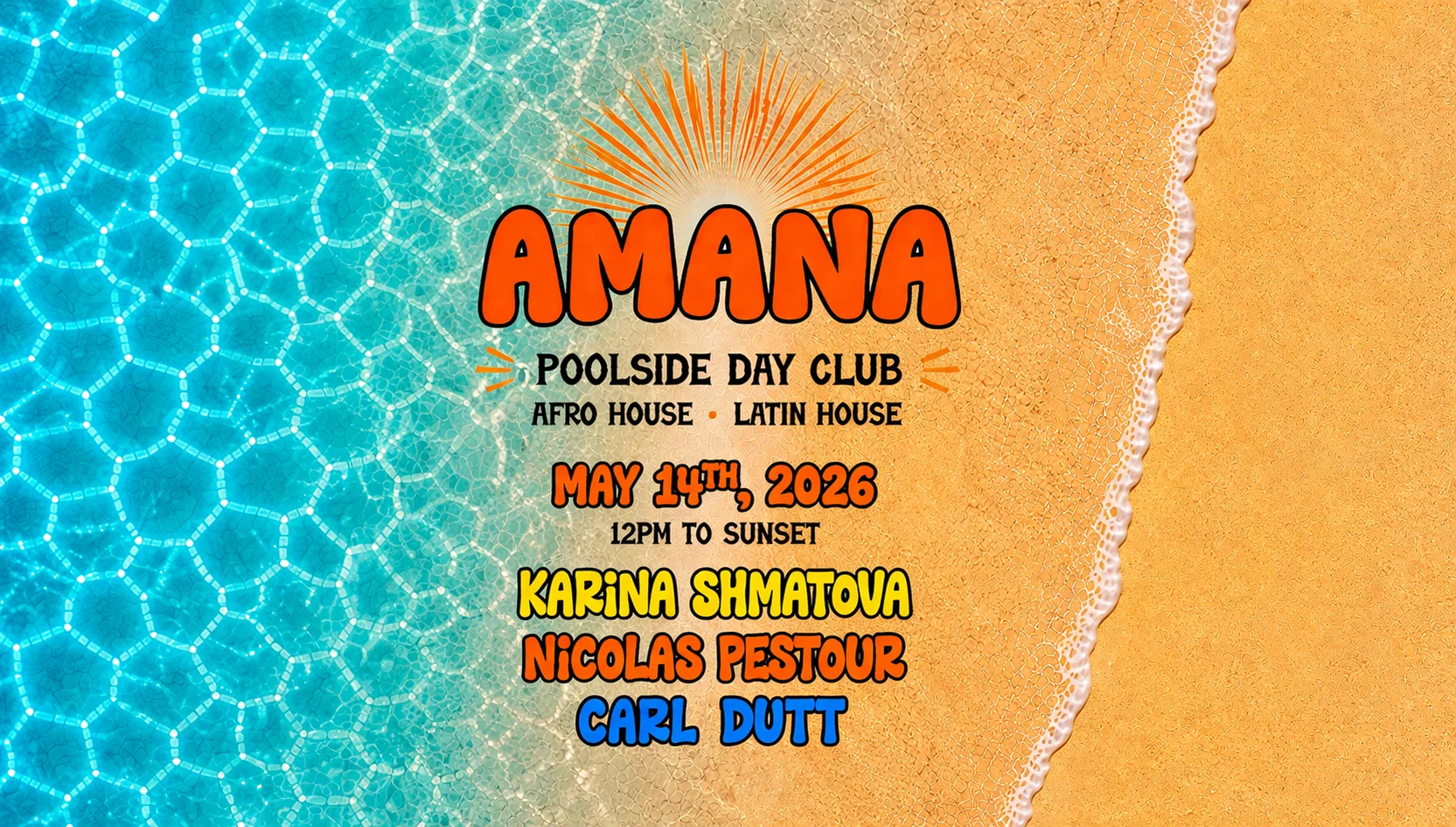 Amana X Le Lagon Mandelieu - Pool Day - 14.05 (Jour Férié)