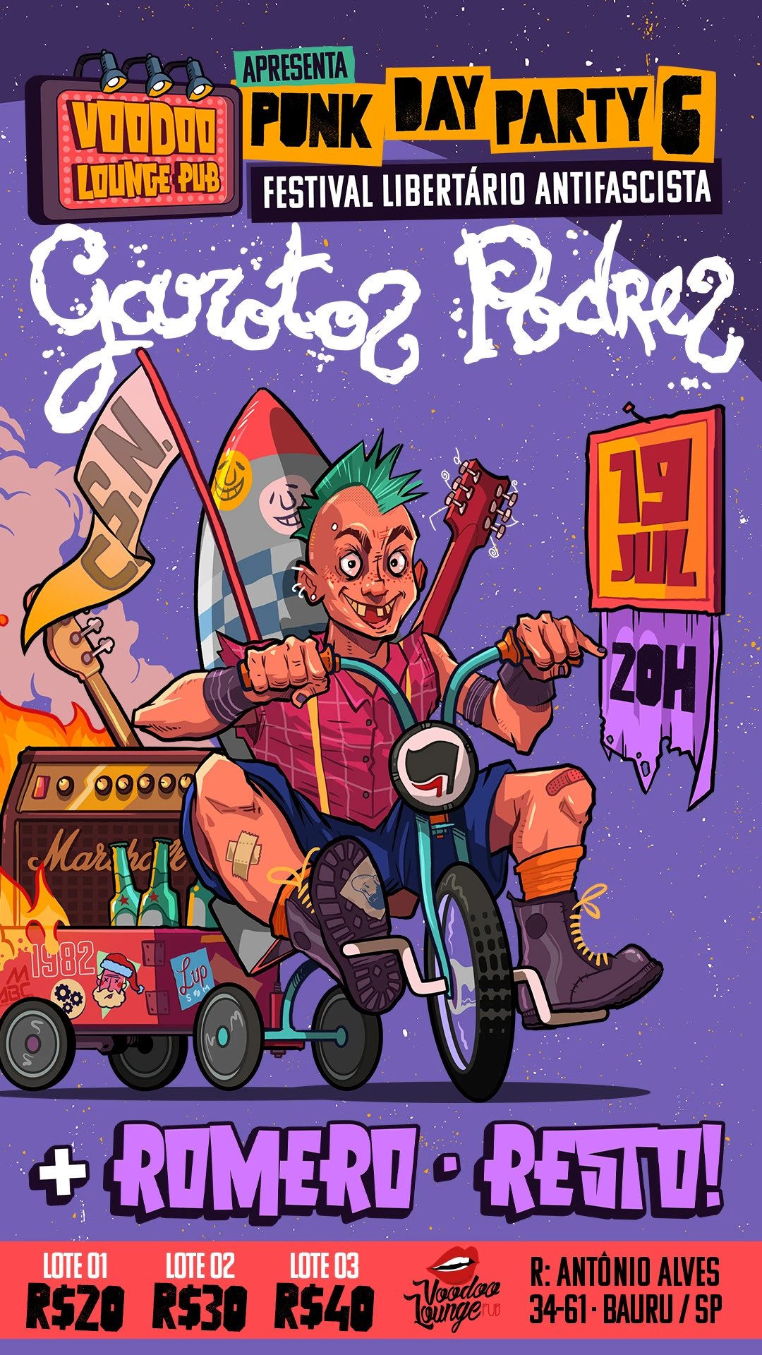 Garotos Podres - Voodoo Lounge Pub