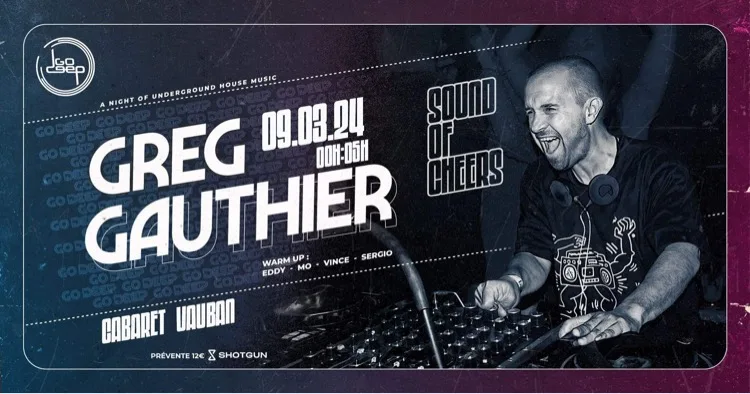 Le Bal Go Deep Invite Greg Gauthier