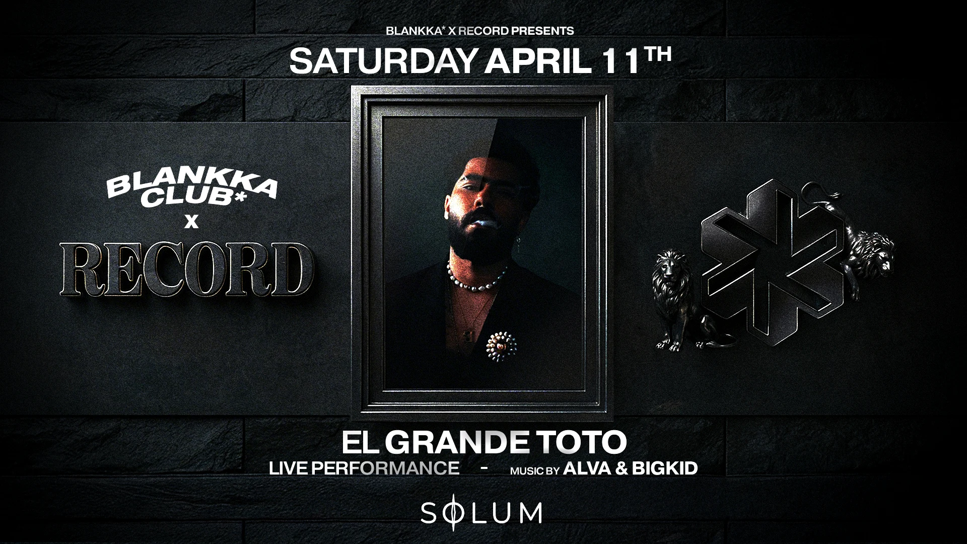Record X Blankka* | Elgrandetoto Exclusive Live Performance