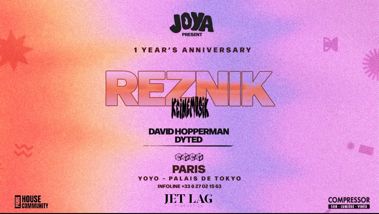 Joya Anniversary : Reznik (Keinemusik)