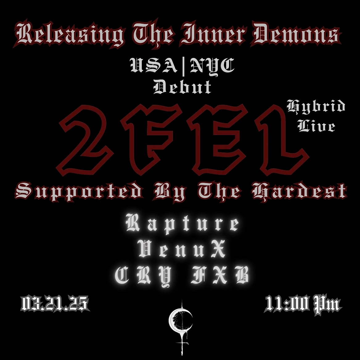 Exodus Presents: 2fel (Usa|Nyc Debut)