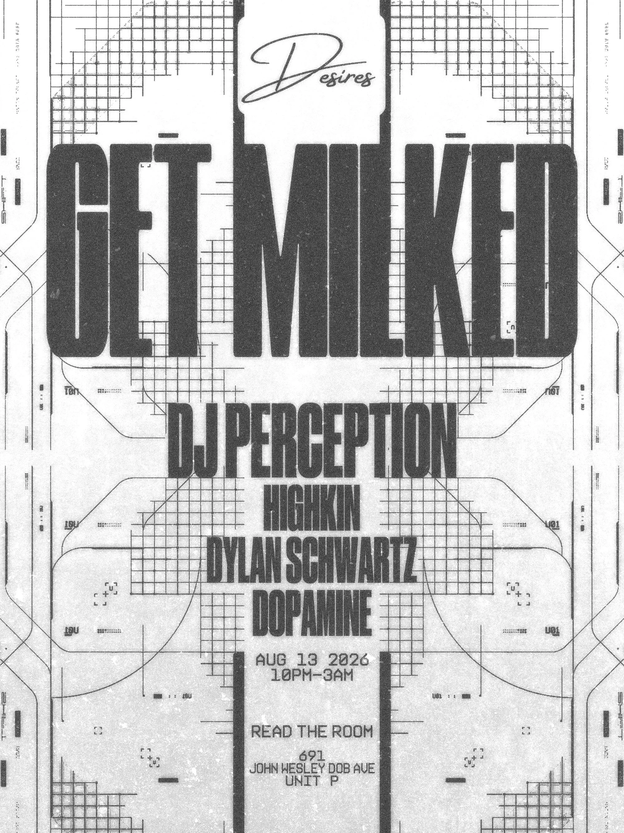 Get Milked With Dj Perception