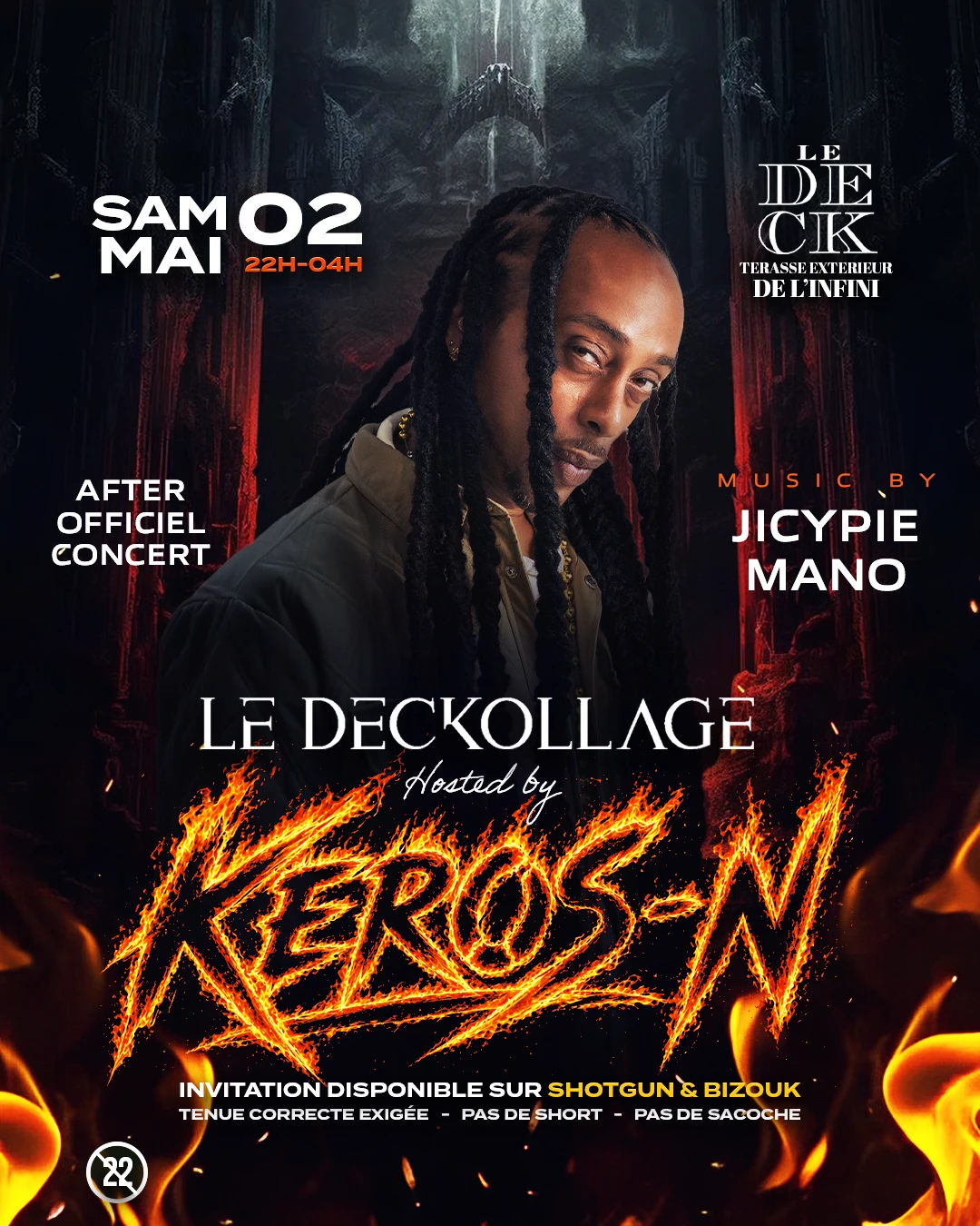 Deckollage - Kerosn After Concert Officiel