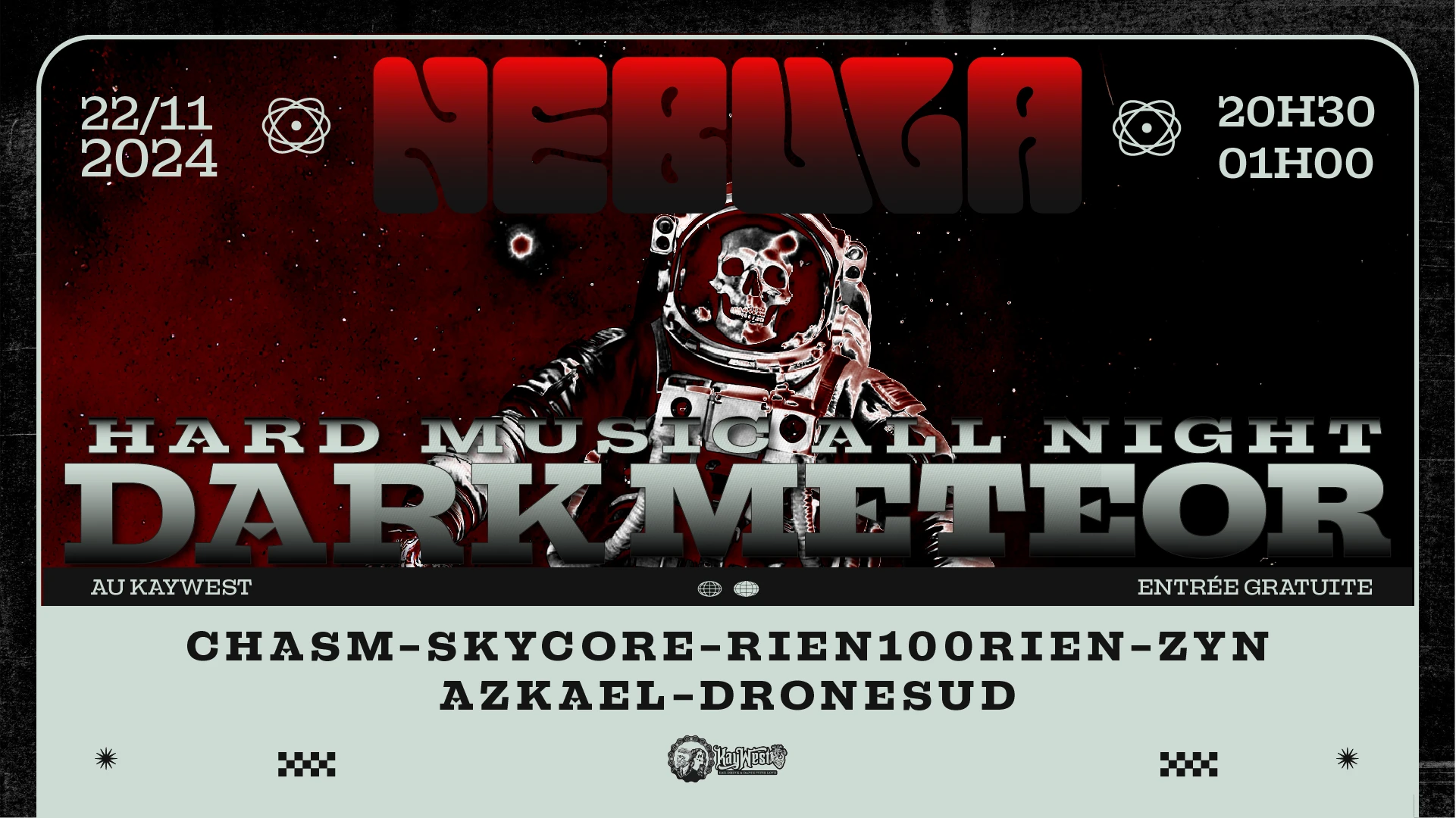 Dark Meteor By Nebula - Un Voyage Hardtechno - 22/11