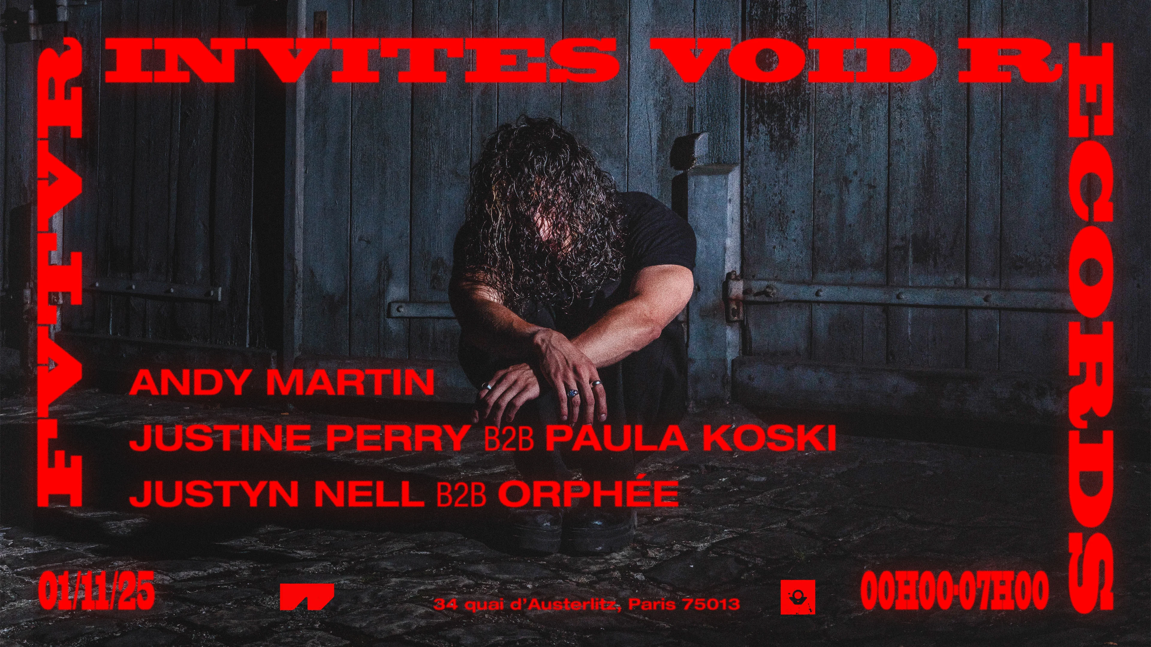 Void Records: Andy Martin, Justine Perry, Paula Koski & More