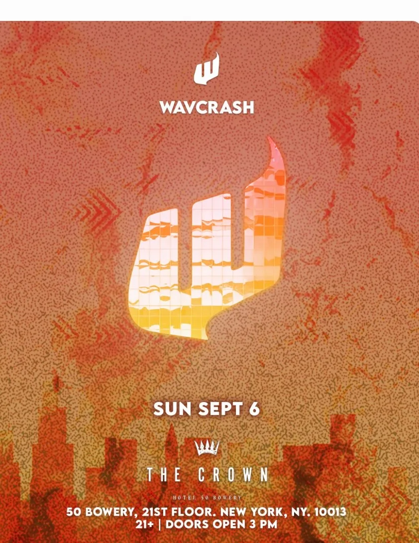 Wavcrash At The Crown Rooftop