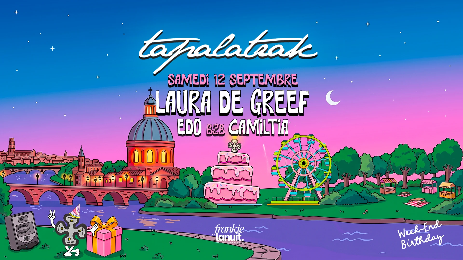 Tapalatrak Invite Laura De Greef - Frankie La Nuit, Toulouse