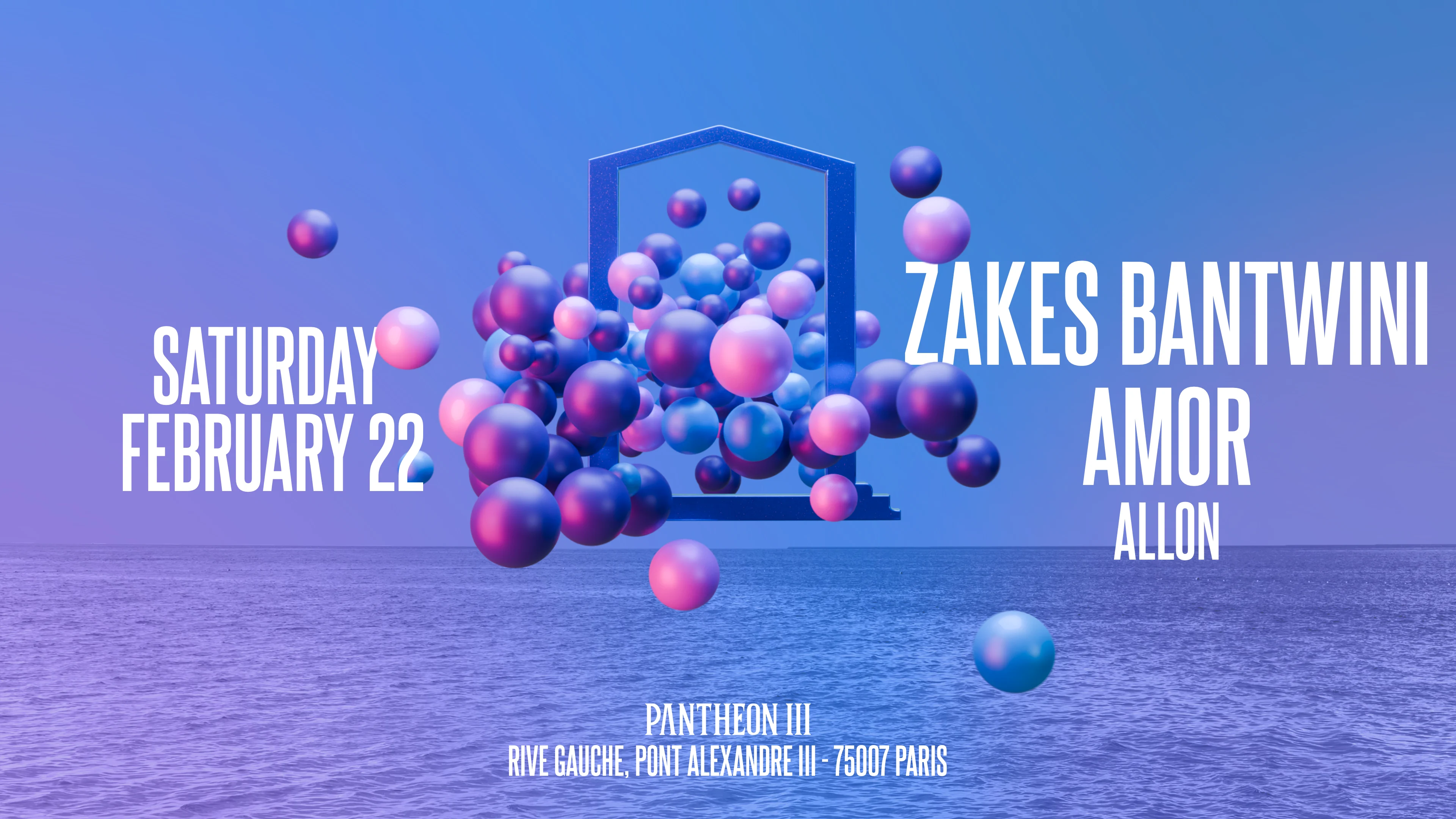 Pantheon Presents : Zakes Bantwini | Amor - 22/02