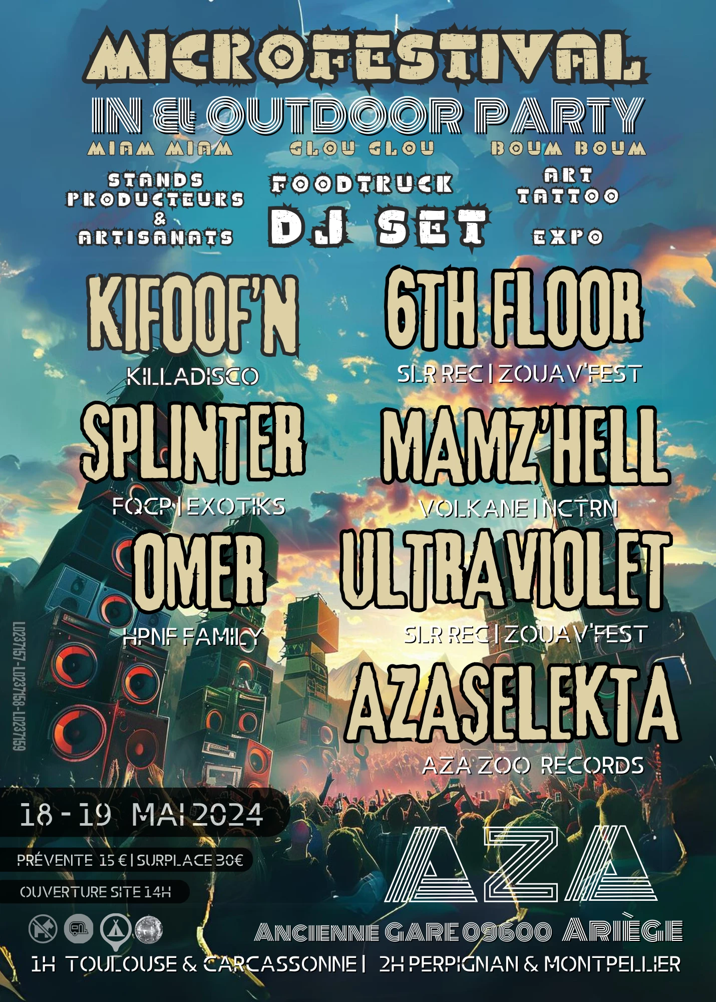 Aza Micro Festival | 18-19 Mai | Ariege