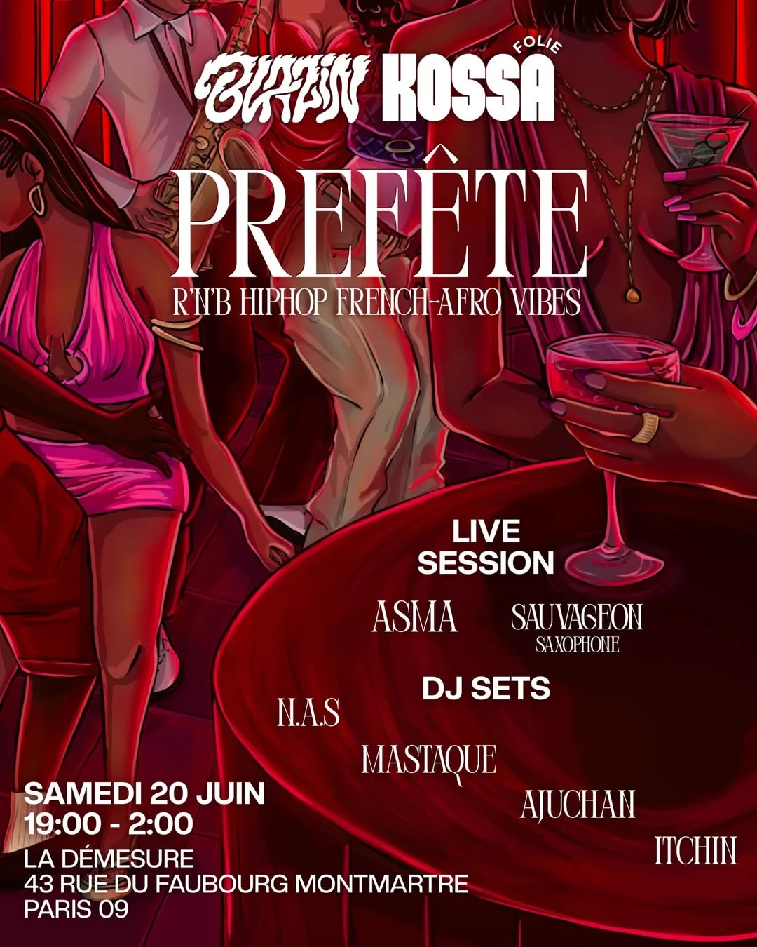 Blazin X Kossa Folie - Pre Fête De La Musique