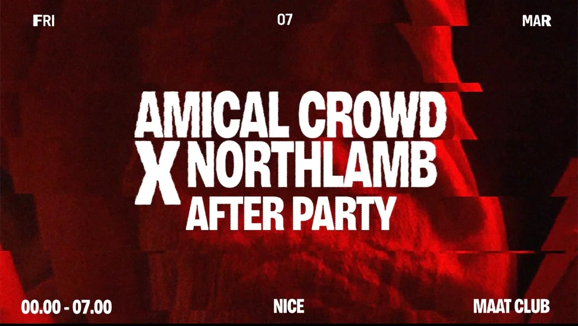 Afterparty : Amical Crowd X Northlamb + Le Cup