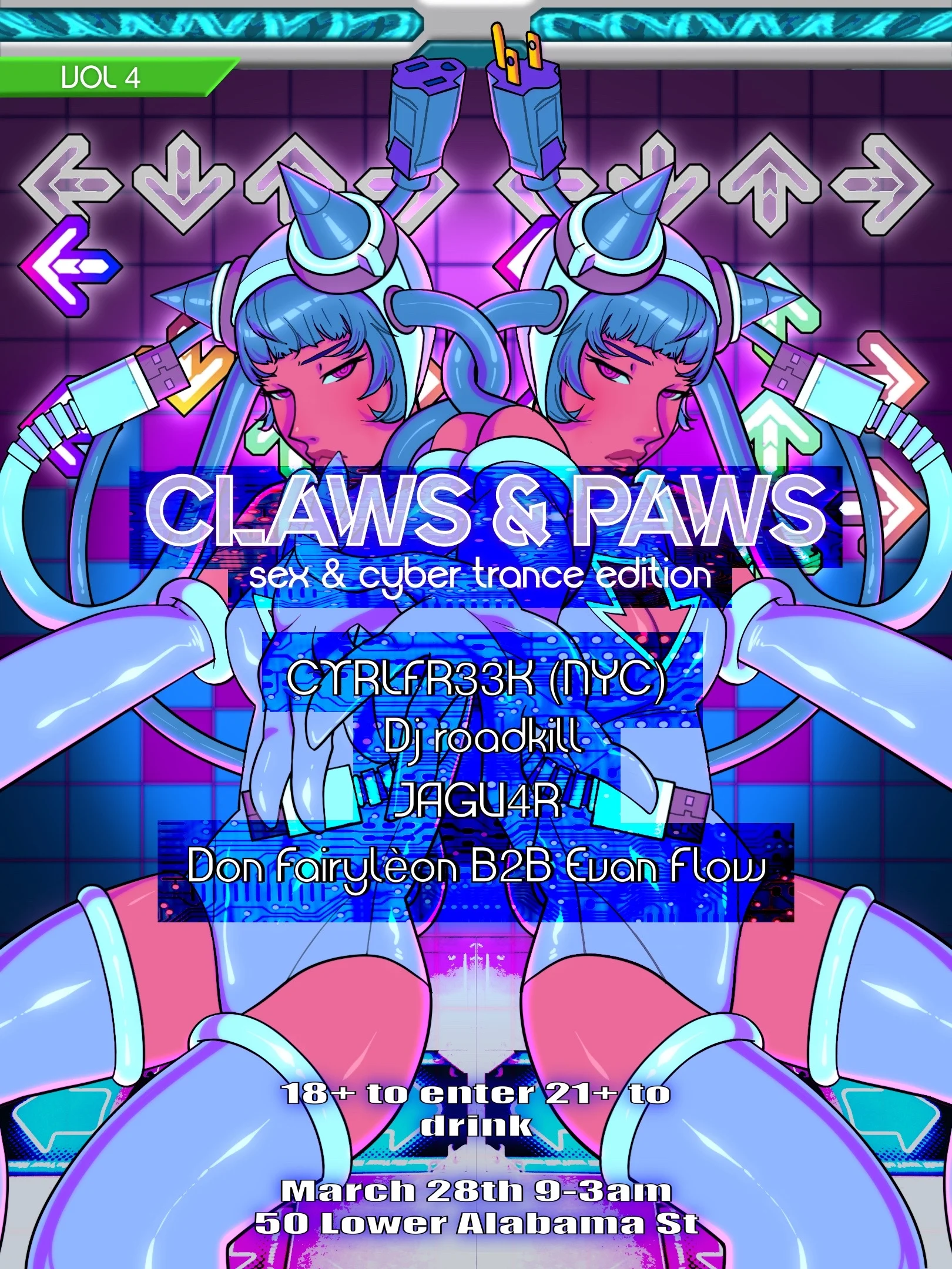 Claws And Paws Cybertrance Edition