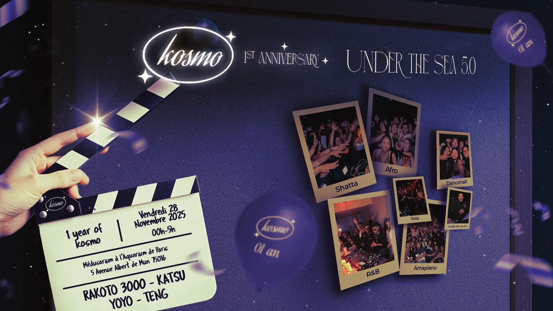 Under The Sea 5.0 - Kosmo 1st Bday