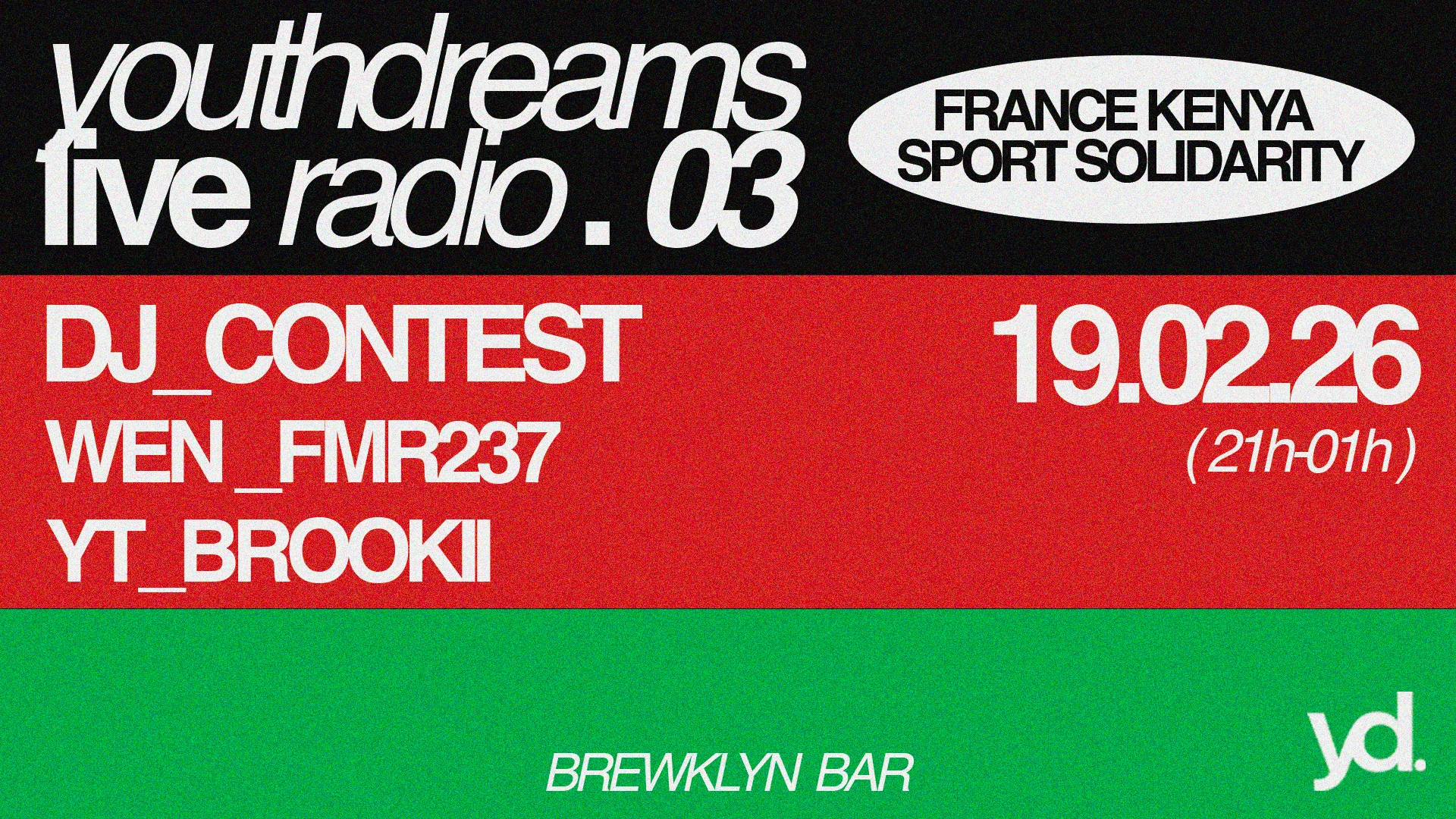 Youthdreams Live Radio .03 X France Kenya Sport Solidarité