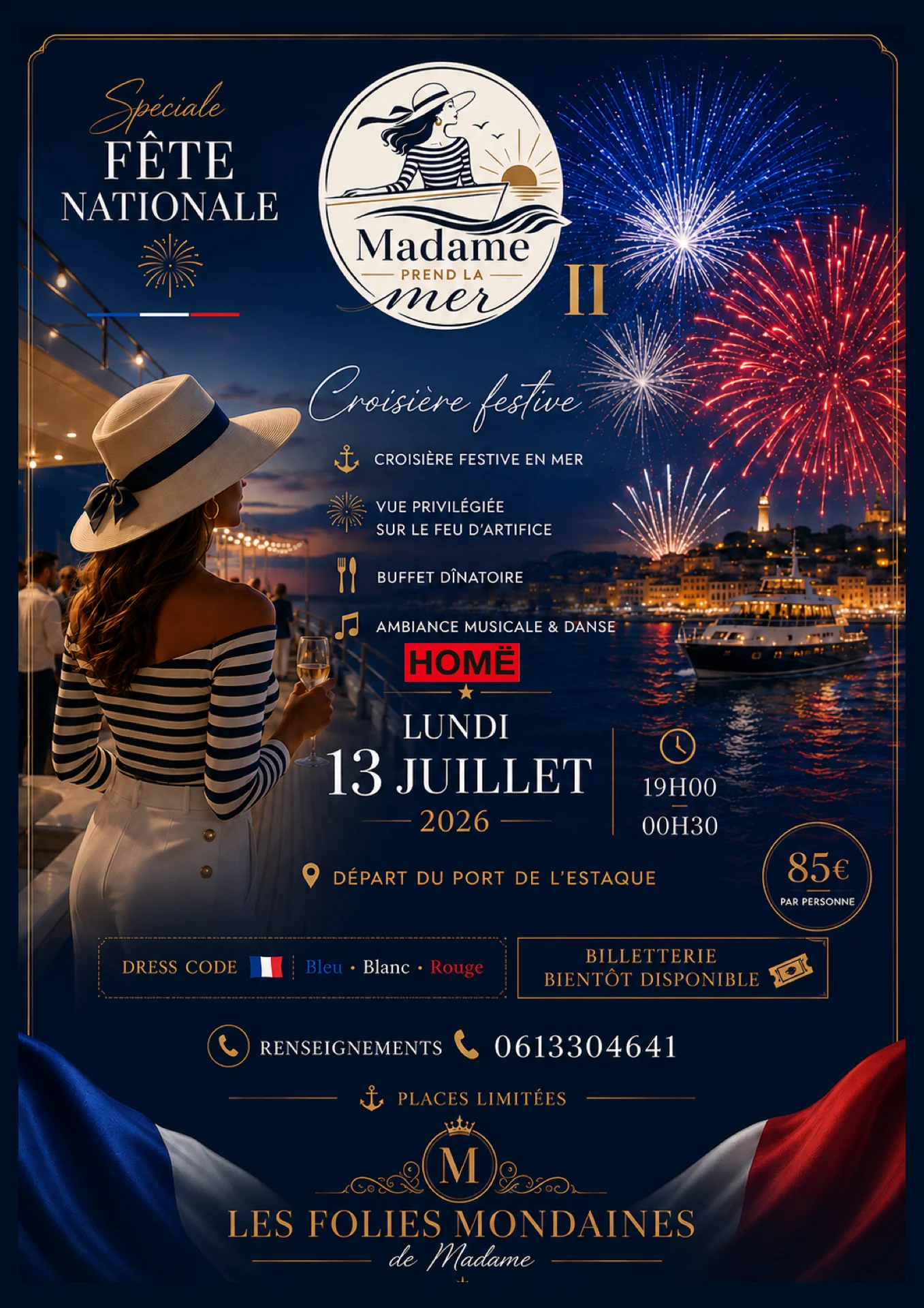 Madame Prend La Mer / Spéciale Fête Nationale