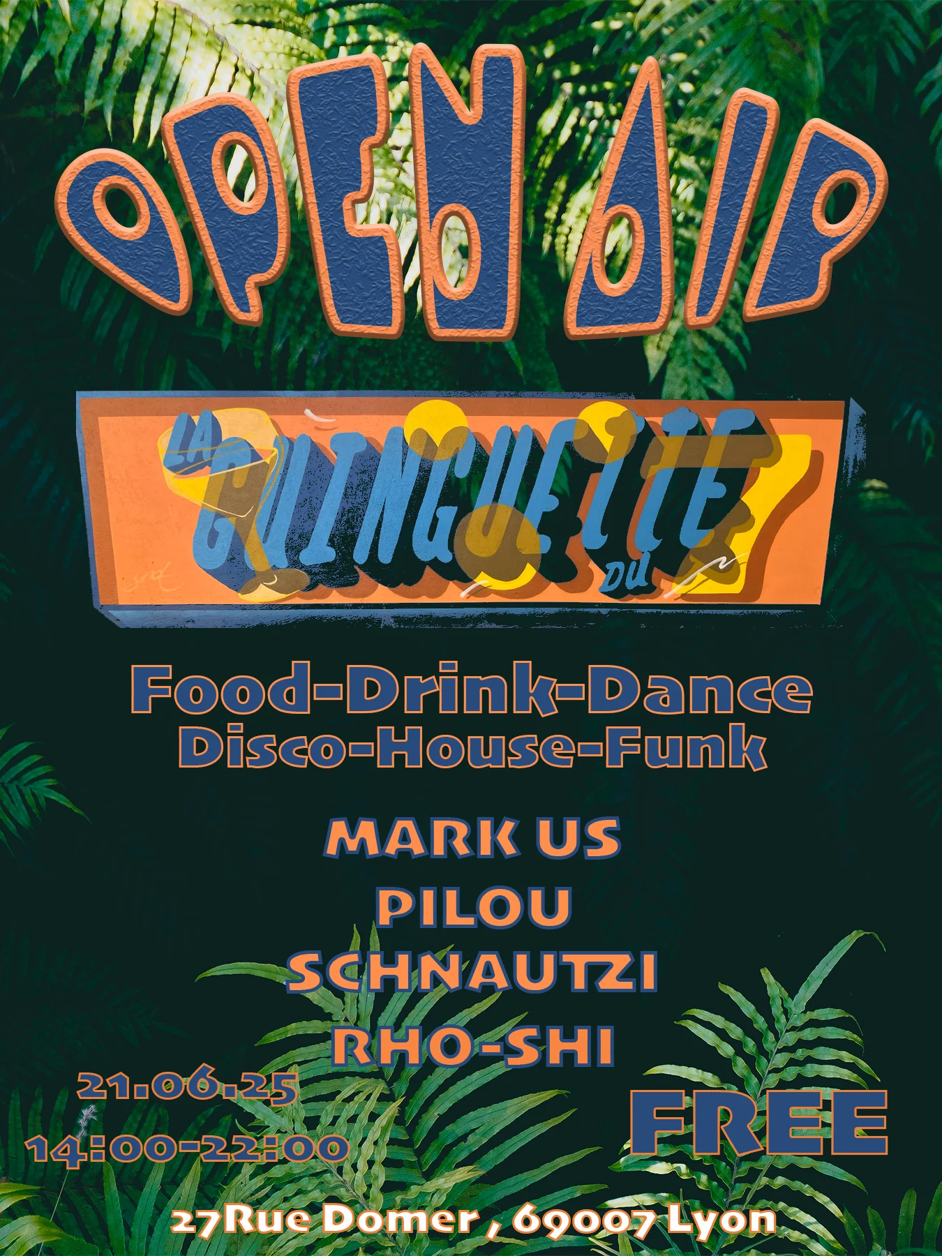 Gratuit Open Air Fdm La Guinguette Du 7