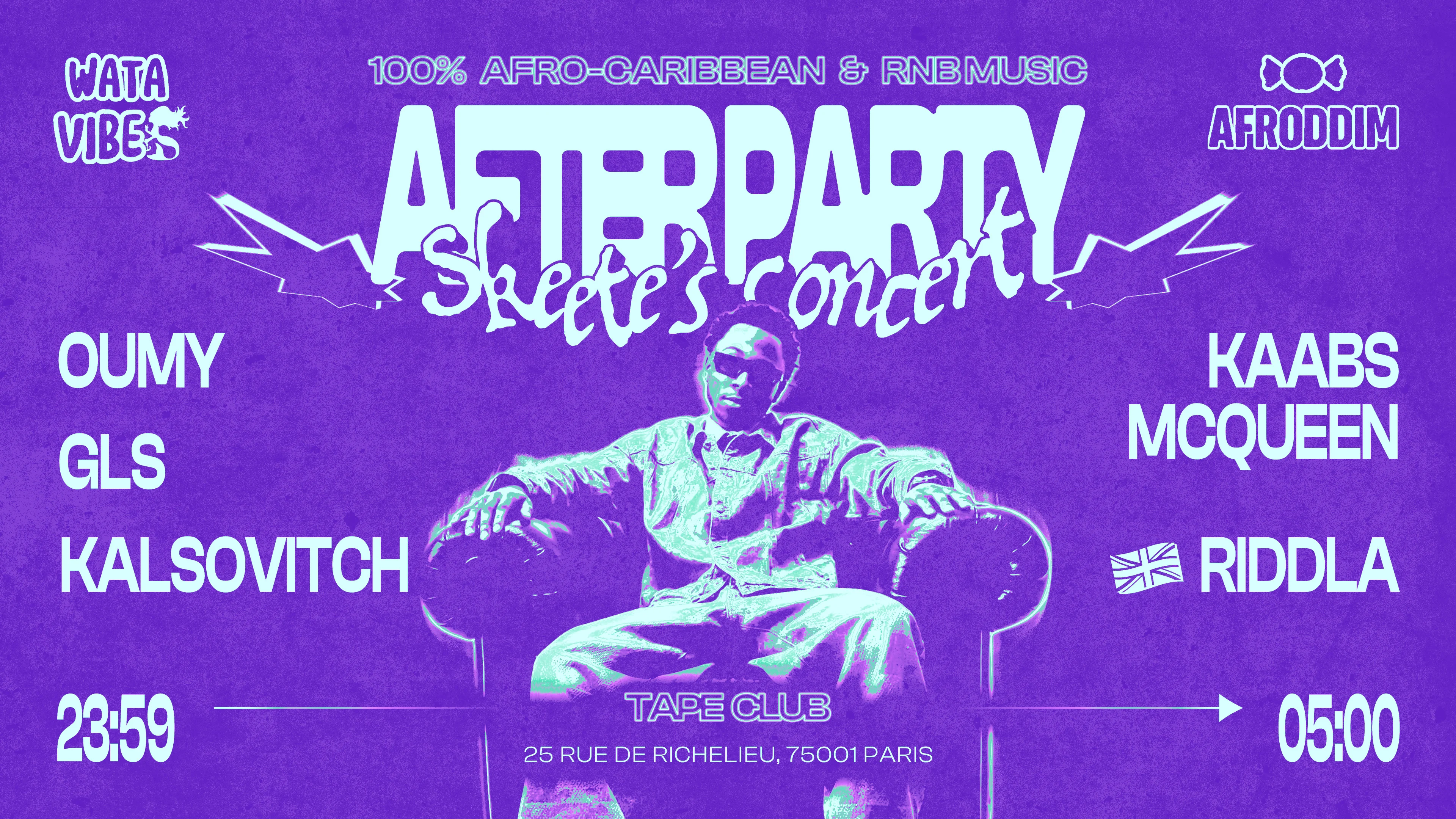 Skeete's Official Afterparty (By Afroddim & Watavibes)