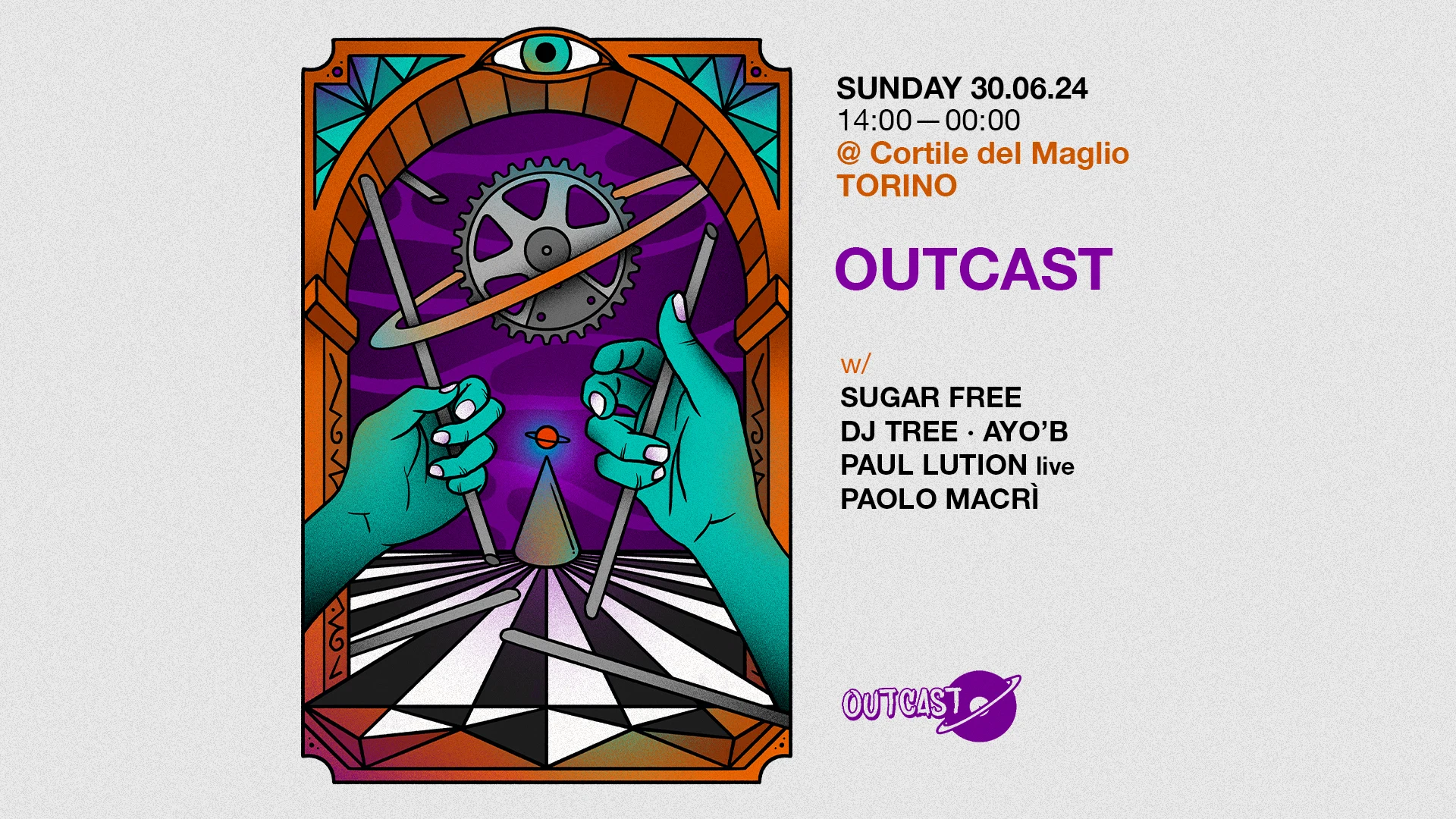 Outcast @ Cortile Del Maglio