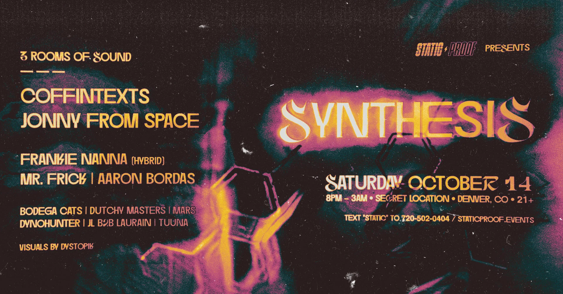 Staticproof Presents: Coffintexts & Jonny From Space