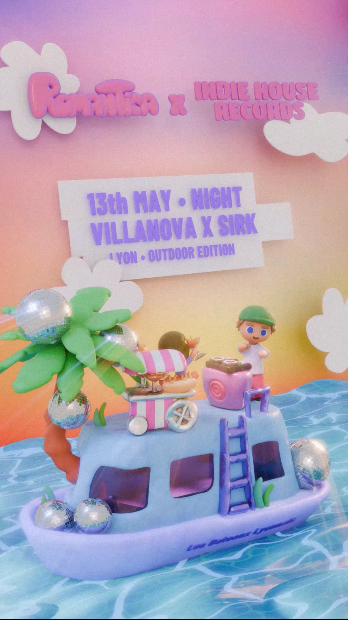Romantica X Indie House Records - Boat Edition