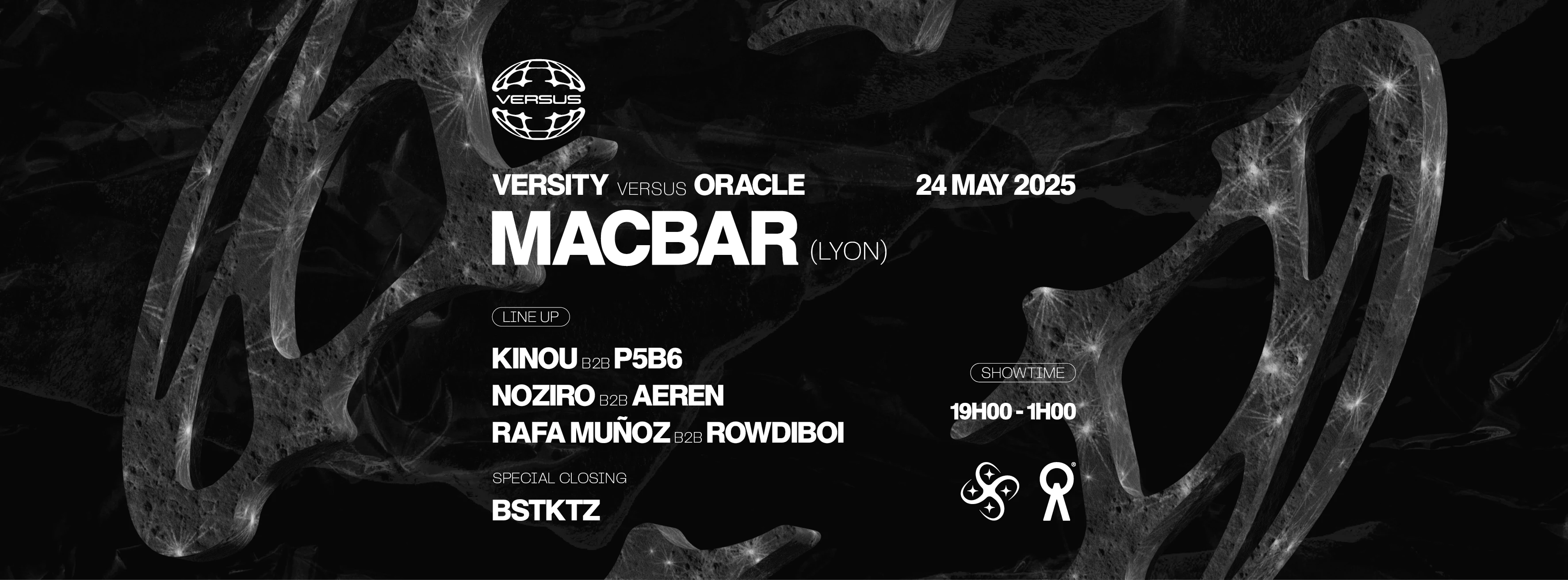 Versus : Versity Vs Oracle - Special B2b Takeover At Macbar