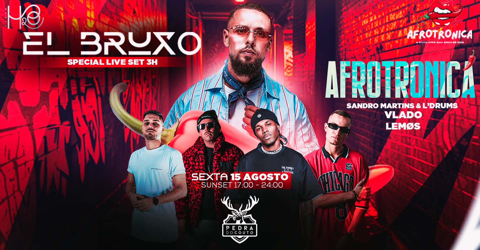 Afrotronica Com El Bruxo, Sandro Martins & L’Drums, Vlado