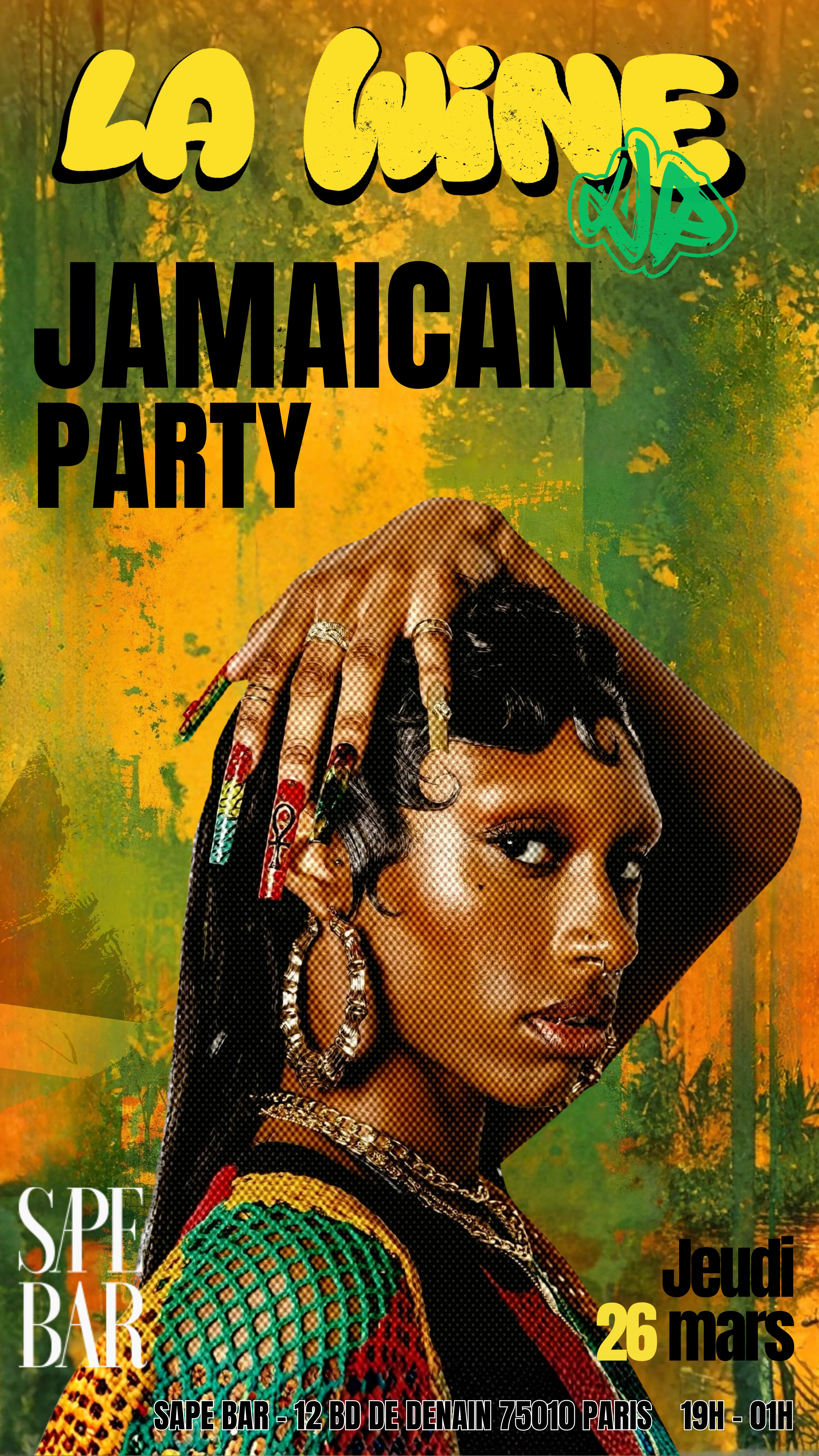 La Wine Up Jamaican Party