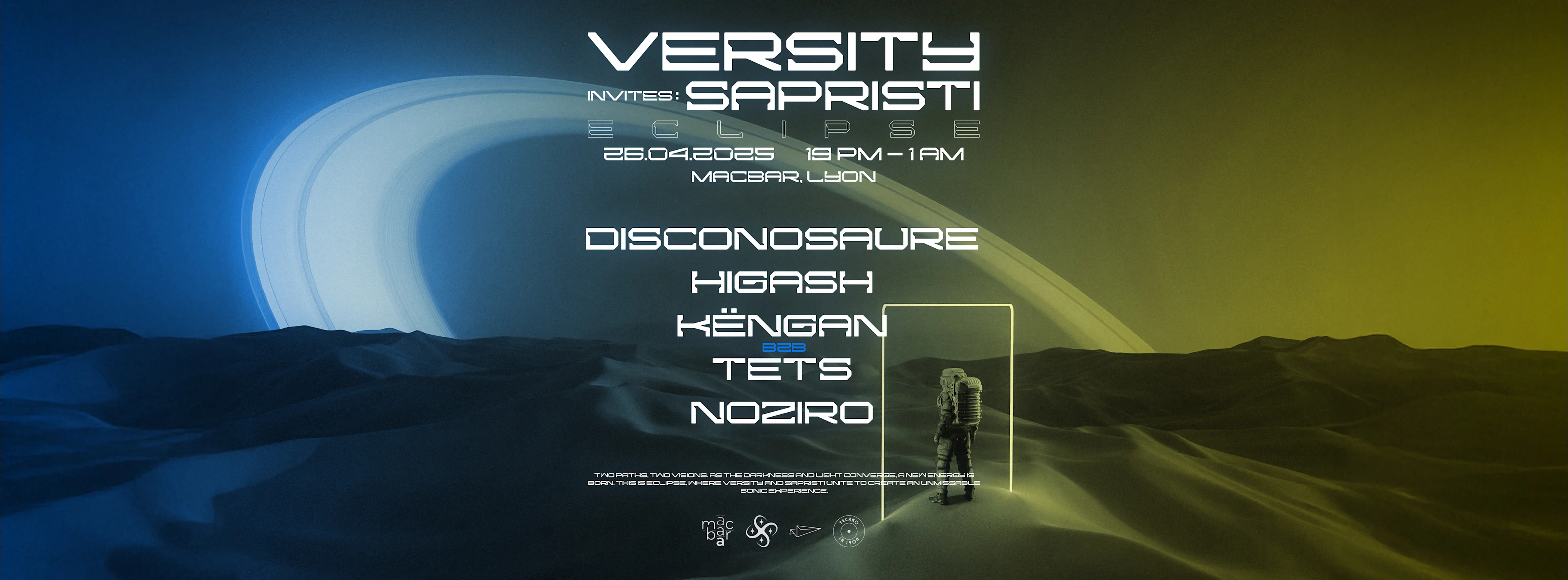 Macbar Versity Invite Sapristi