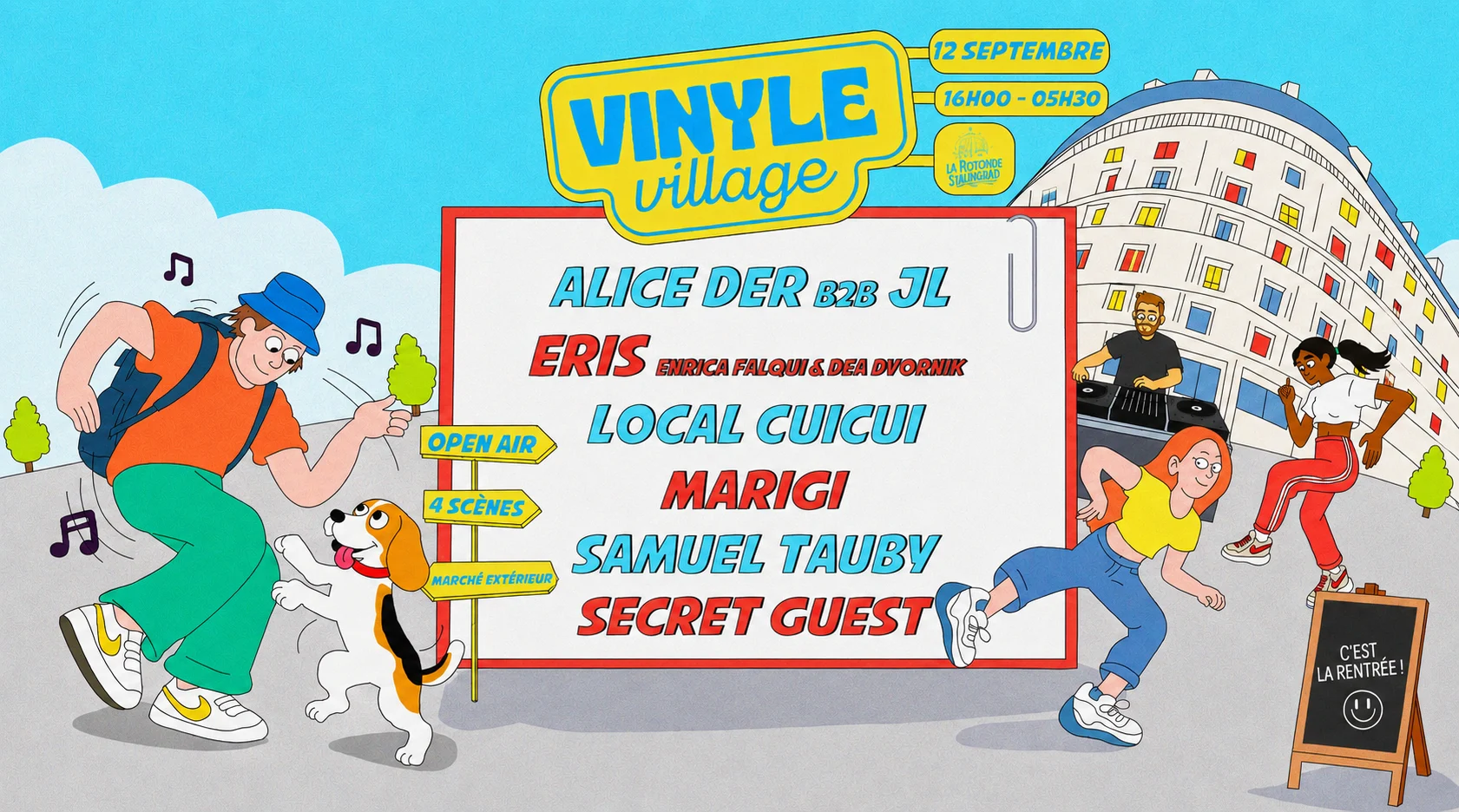 Vinyle Village - Back To School : Open-Air & Club Xxl