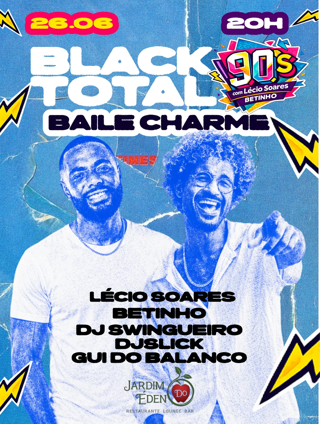 Anos 90 + Black Total