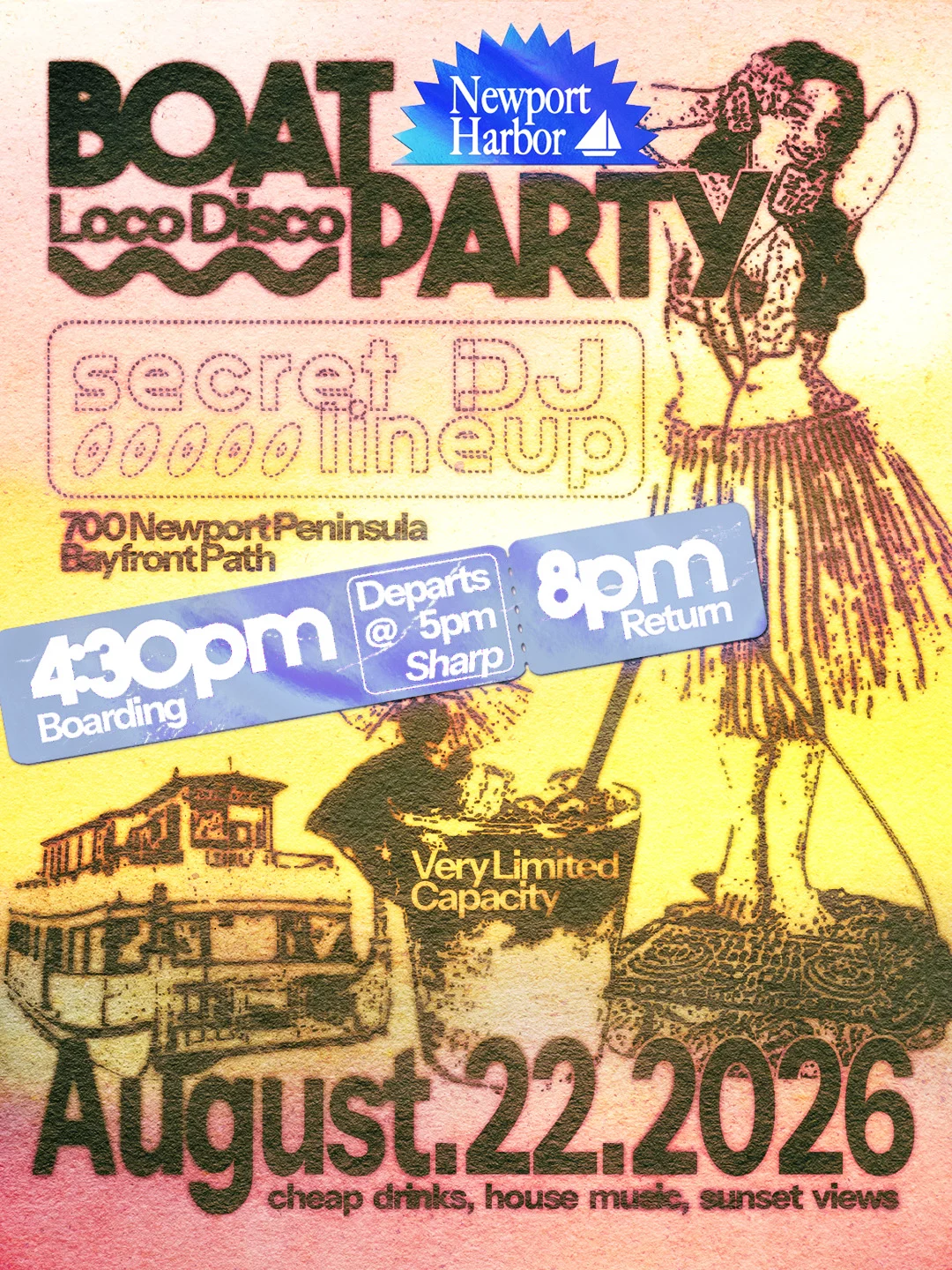 Loco Disco Boat Party (Newport Harbor)