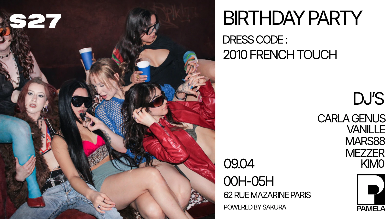 S27 Birthday Party - Carla Genus, Vanille, Mezzer, Mars88..