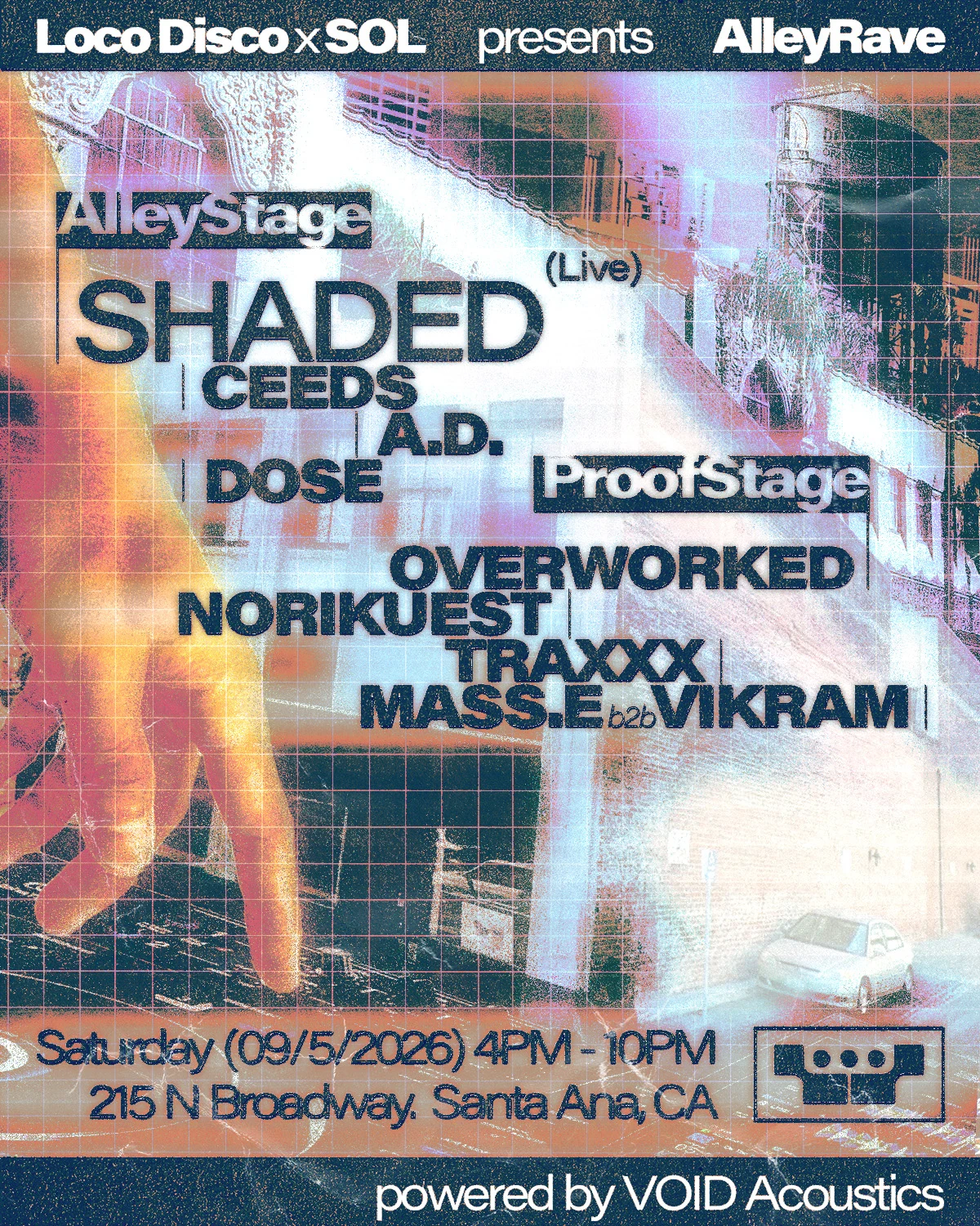 Loco Disco & Sol Presents Shaded (Live) [Alley Rave]