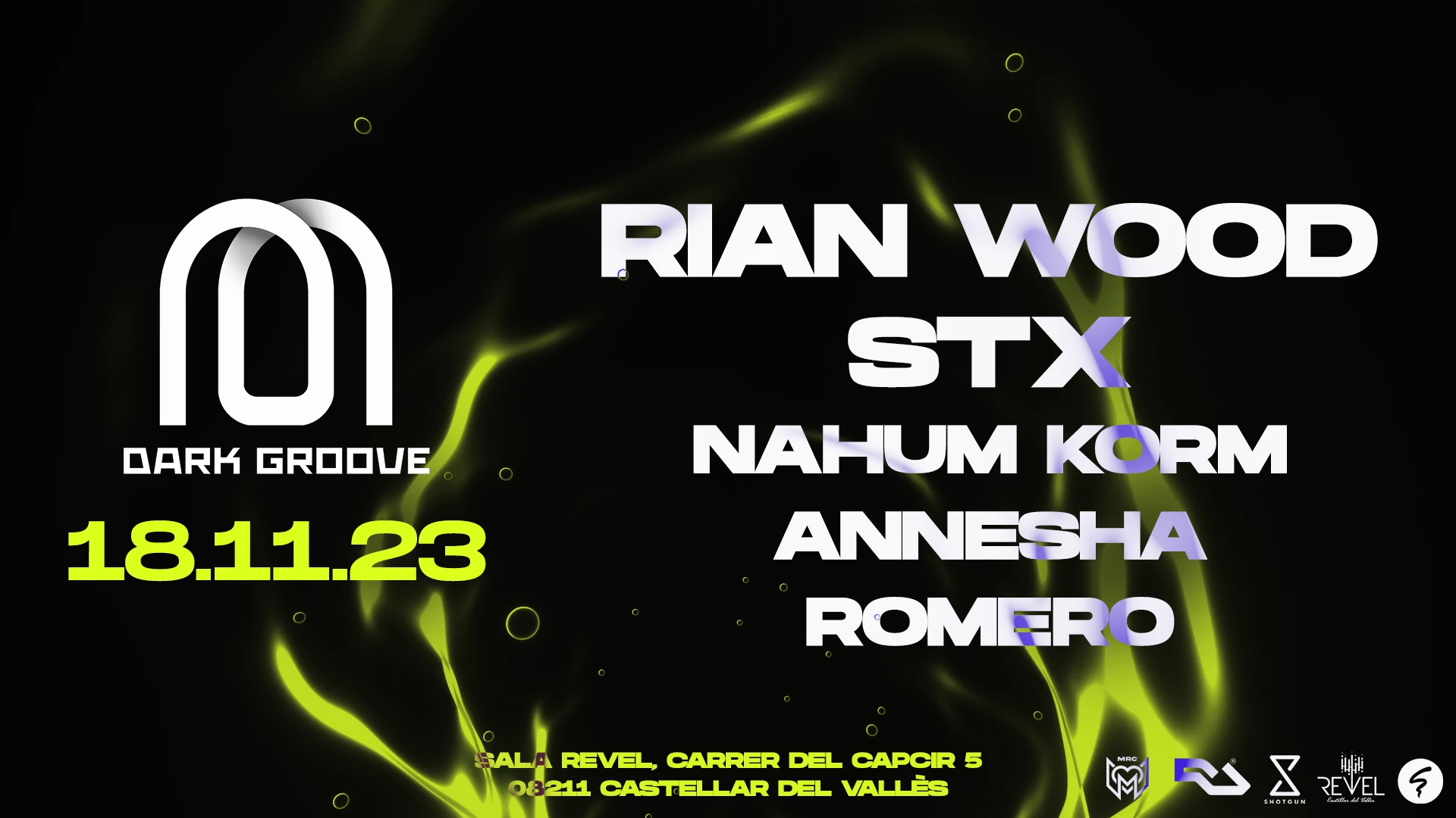 Darkgroove| Rian Wood | Stx | Nahum Korm | Annesha | Romero