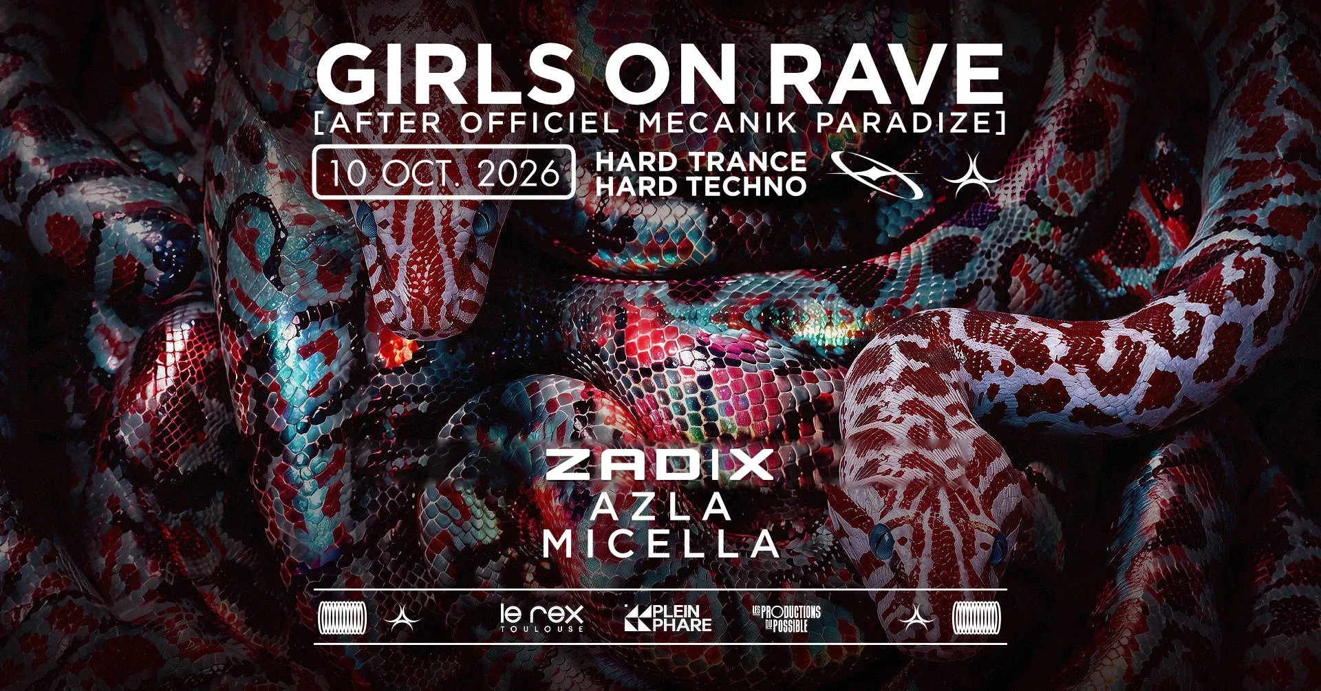 Girls On Rave Inv. Zadix, Azla & Micella