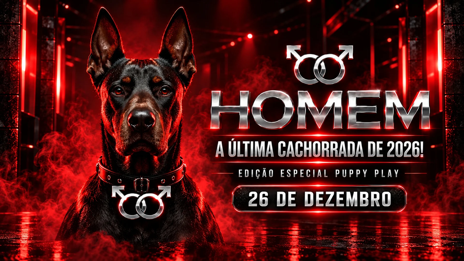 Festa Homem Puppy Play: A Última Cachorrada 2026