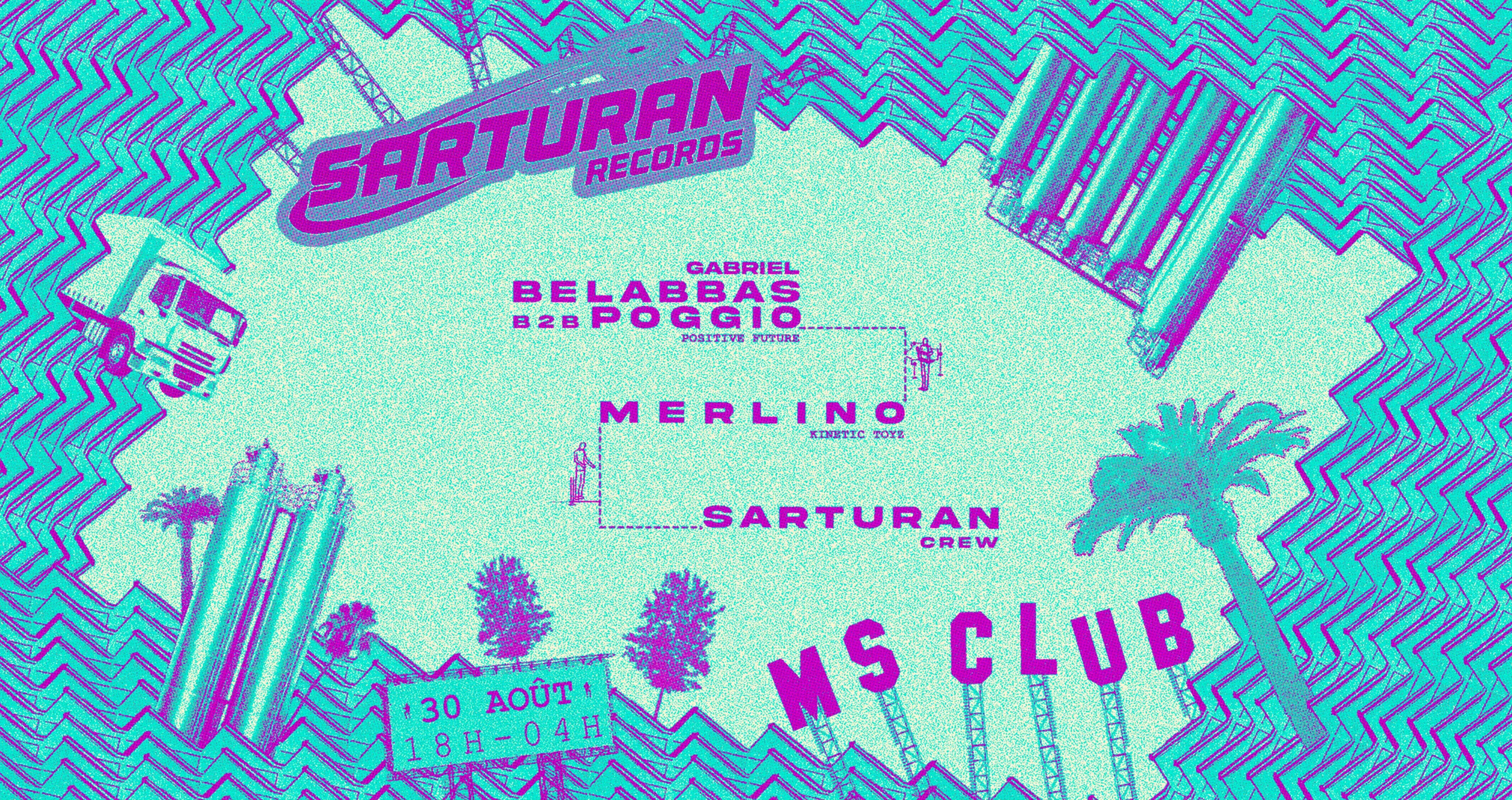 Sarturan Records Invite Gabriel Belabbas, Poggio & Merlino